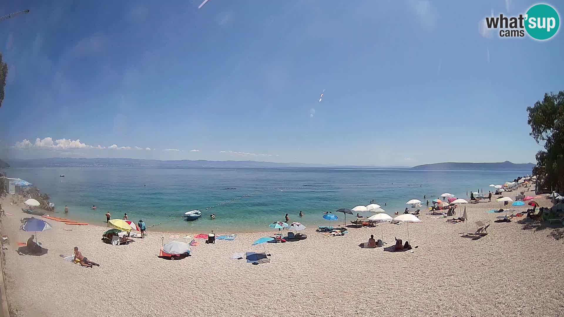 Webcam Sv. Ivan beach | Mošćenička Draga