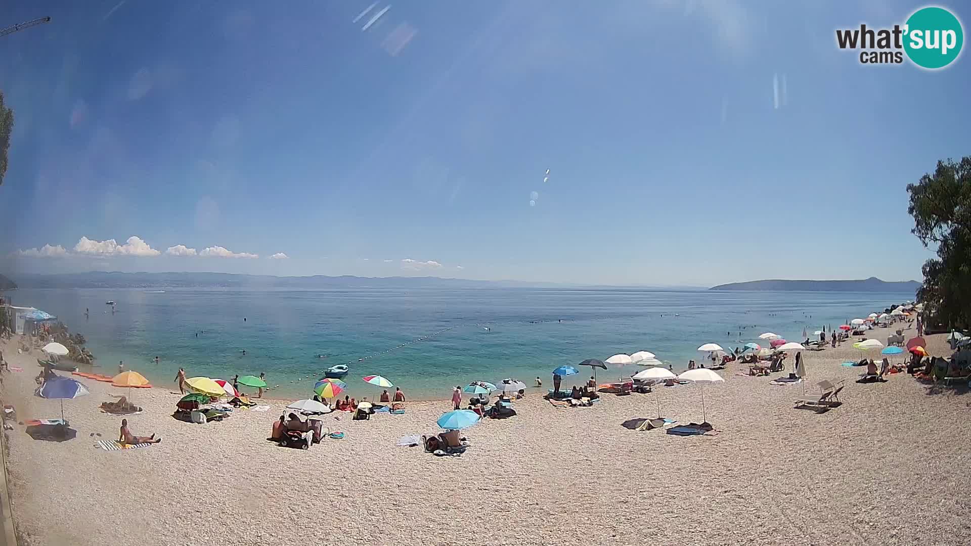 Livecam plage Sv. Ivan | Mošćenička Draga