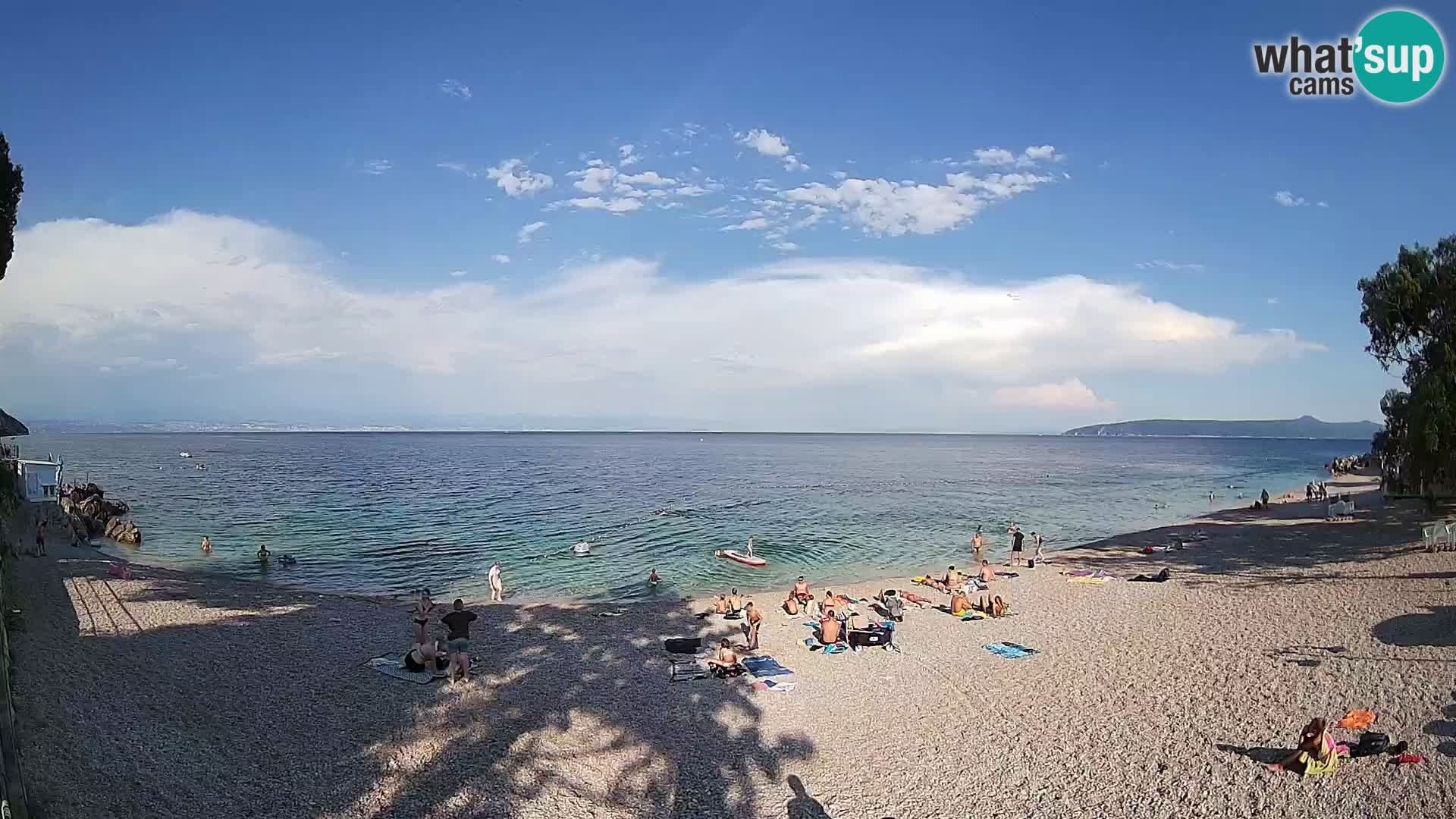 Webcam Sv. Ivan Strand | Mošćenička Draga