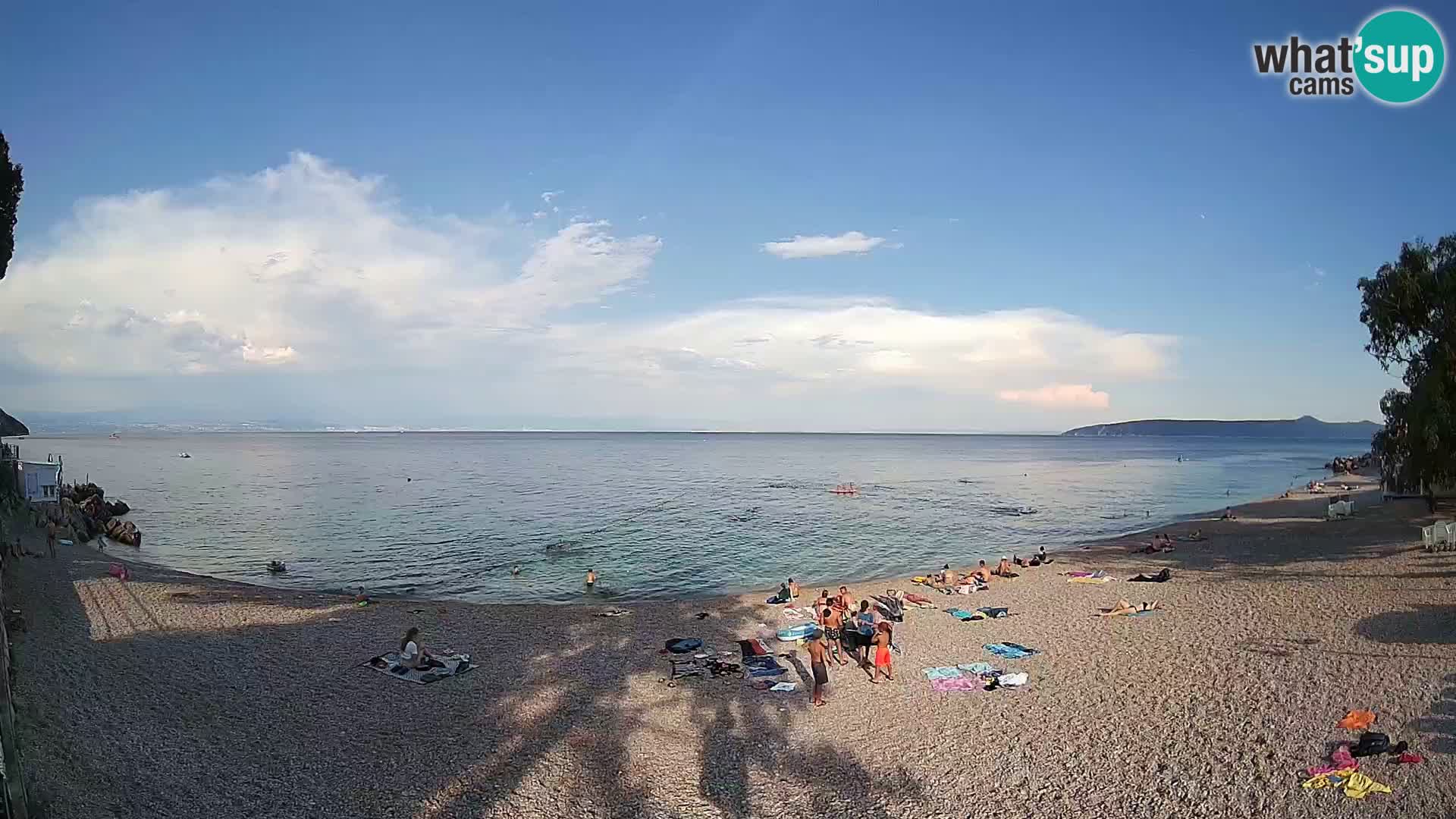 Webcam playa Sv. Ivan | Mošćenička Draga