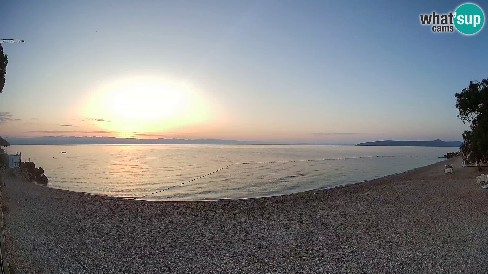 Webcam spiaggia Sv. Ivan | Draga di Moschiena