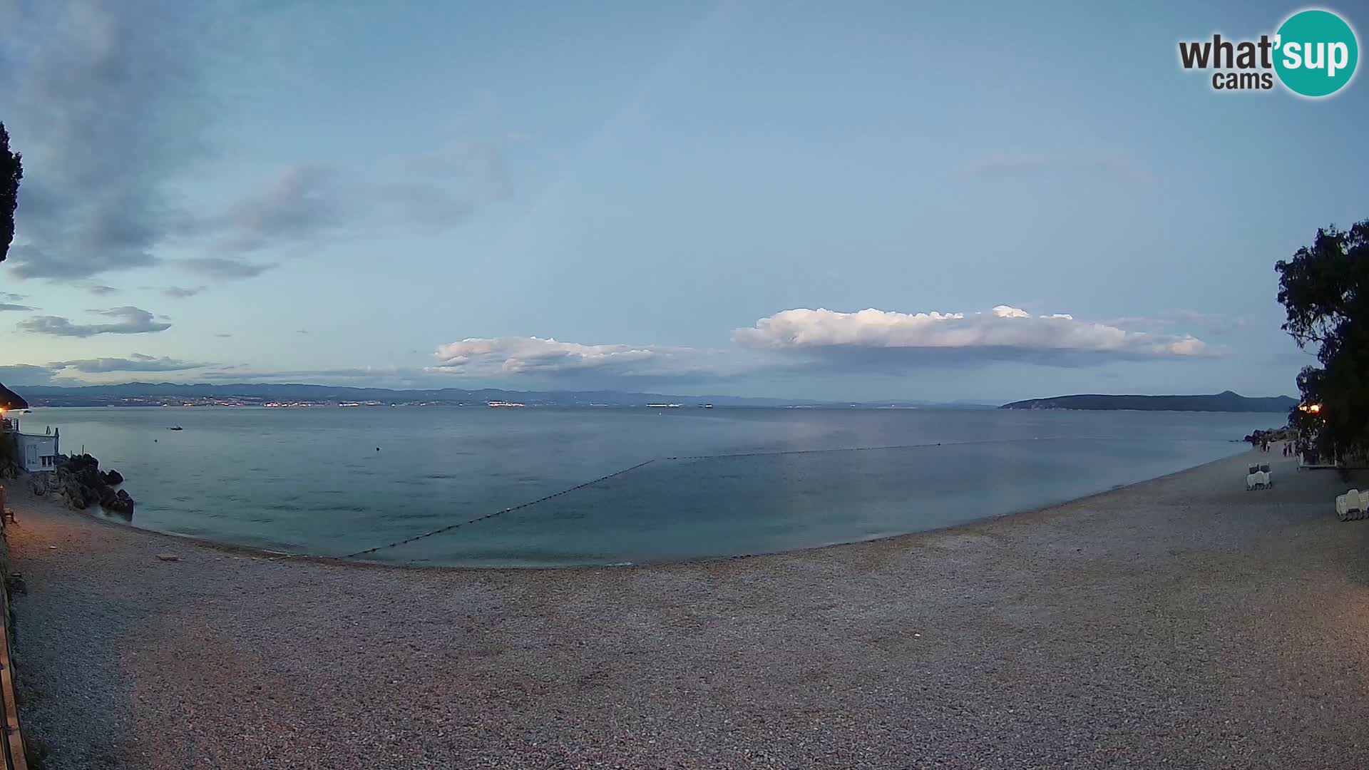 Webcam Sv. Ivan Strand | Mošćenička Draga