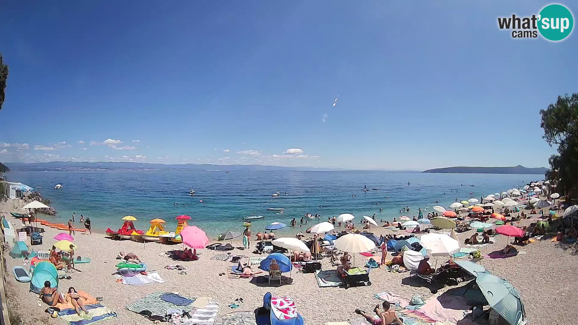 Webcam playa Sv. Ivan | Mošćenička Draga