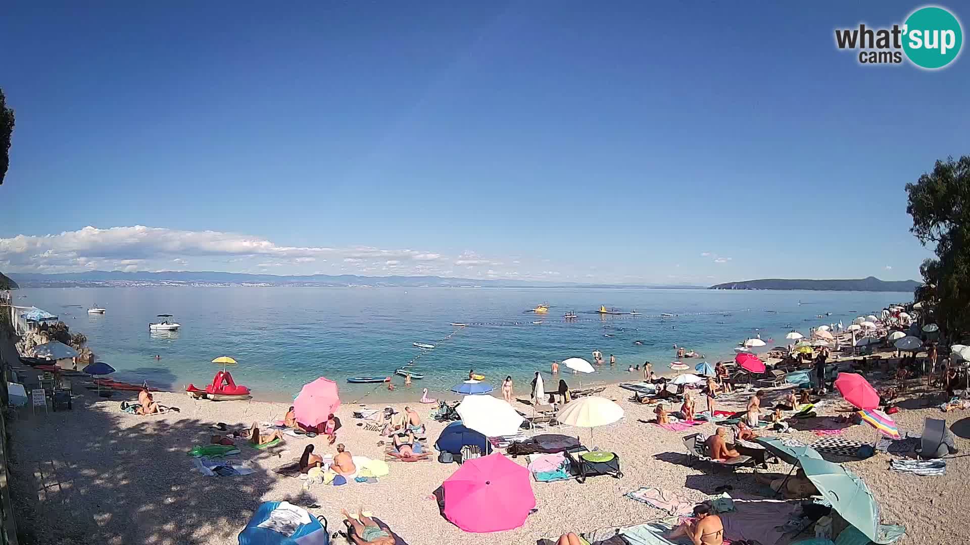 Webcam Sv. Ivan Strand | Mošćenička Draga
