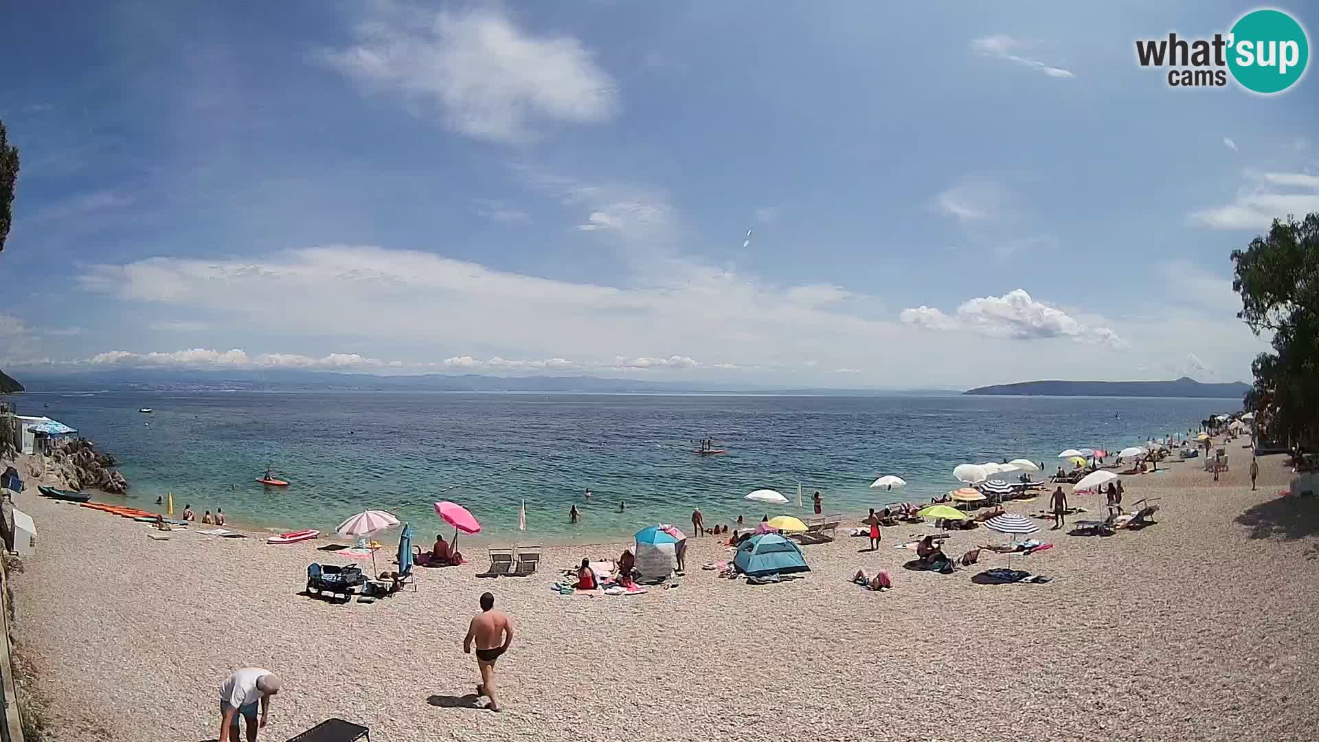 Webcam Sv. Ivan Strand | Mošćenička Draga