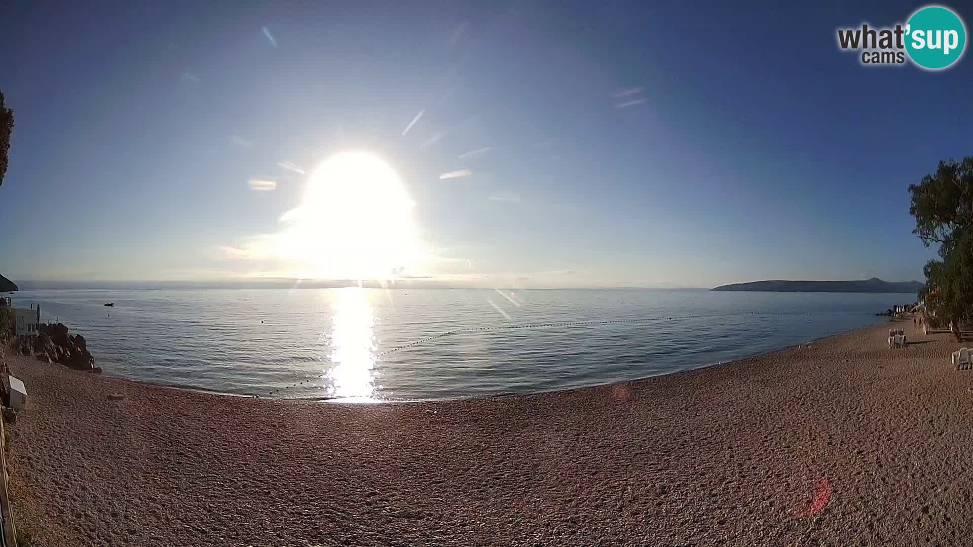 Webcam spiaggia Sv. Ivan | Draga di Moschiena