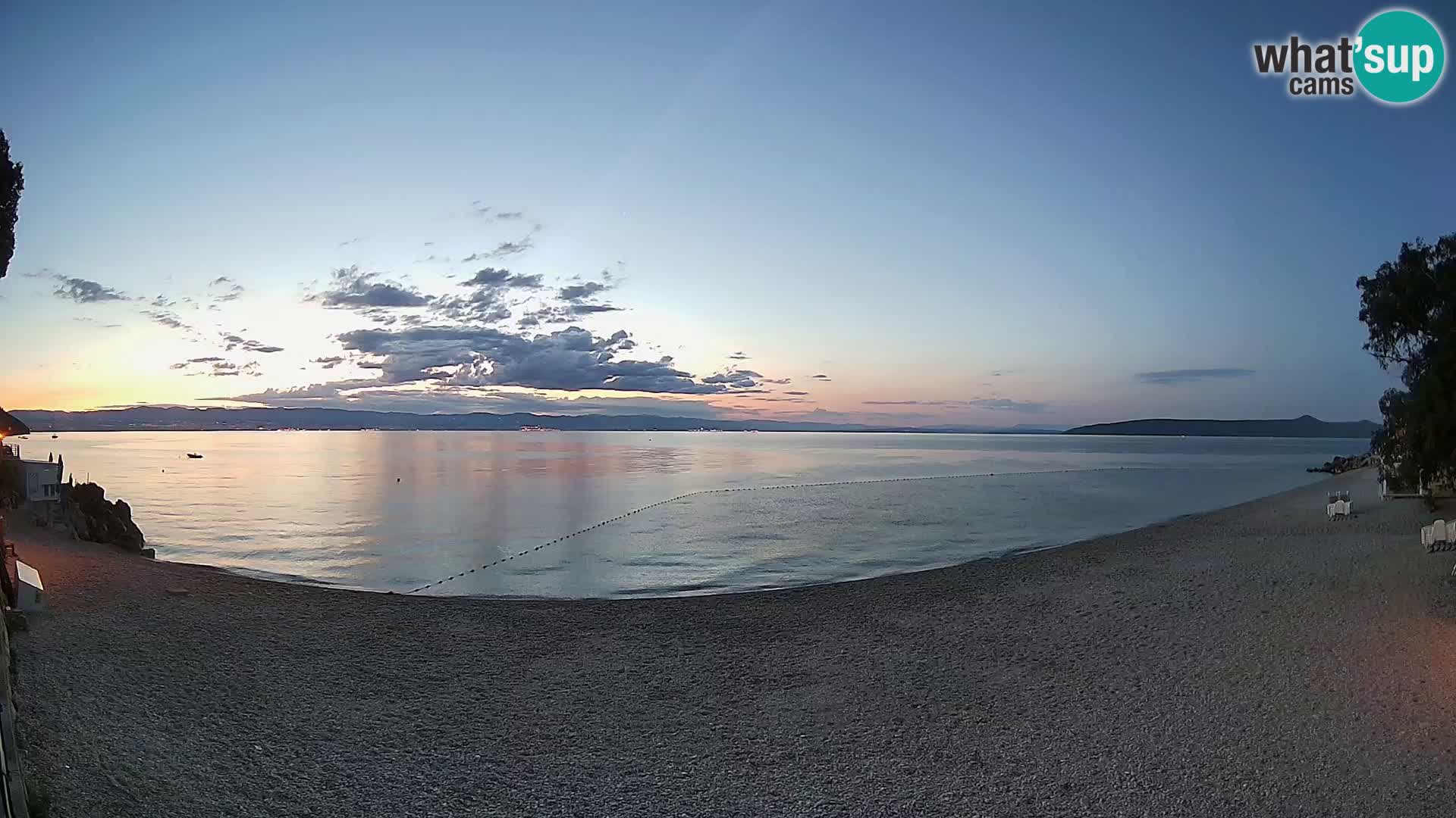 Webcam spiaggia Sv. Ivan | Draga di Moschiena