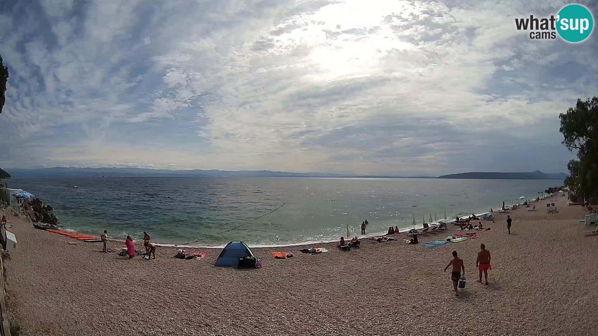Webcam spiaggia Sv. Ivan | Draga di Moschiena