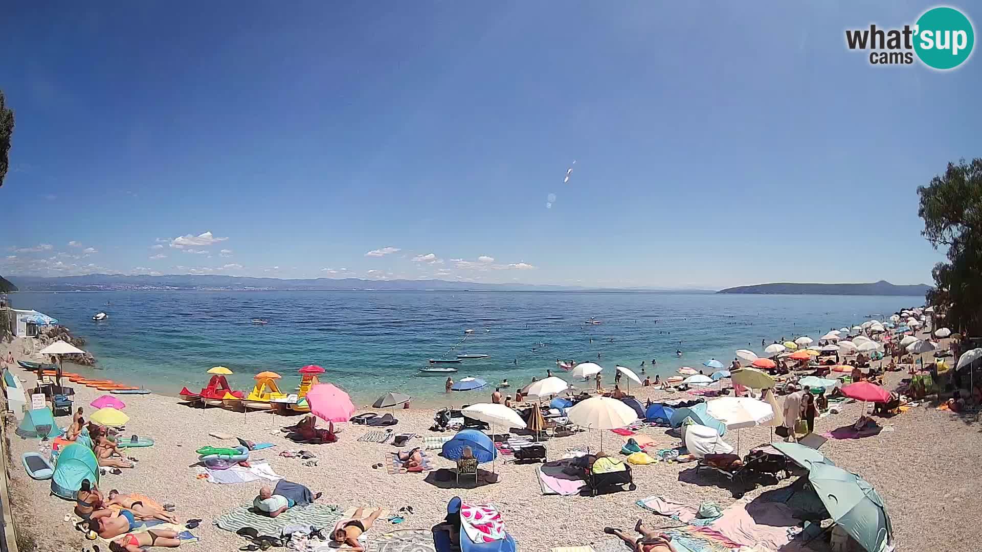 Web kamera plaža Sv. Ivan | Mošćenička Draga