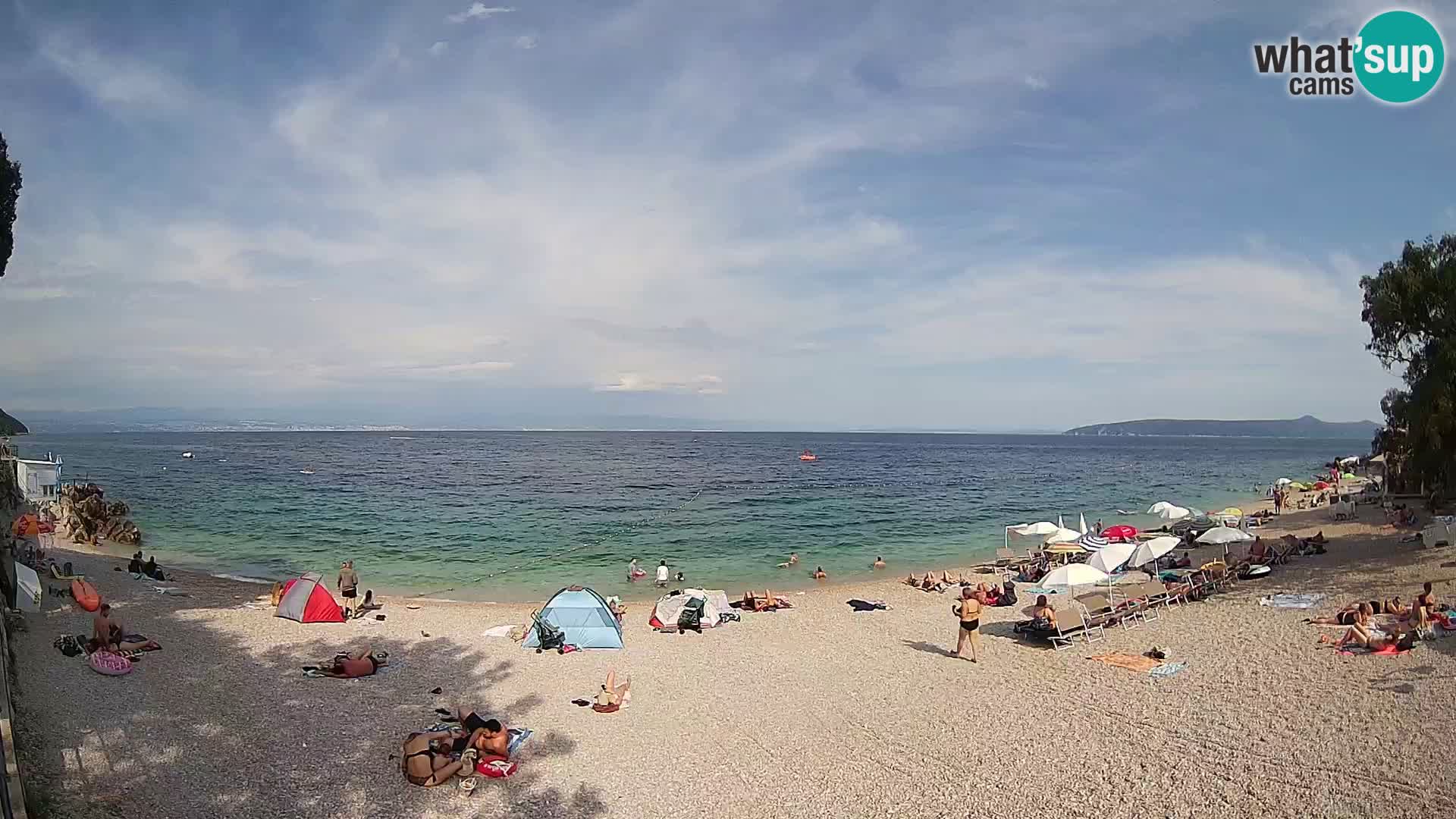 Spletna kamera plaža Sv. Ivan | Mošćenička Draga
