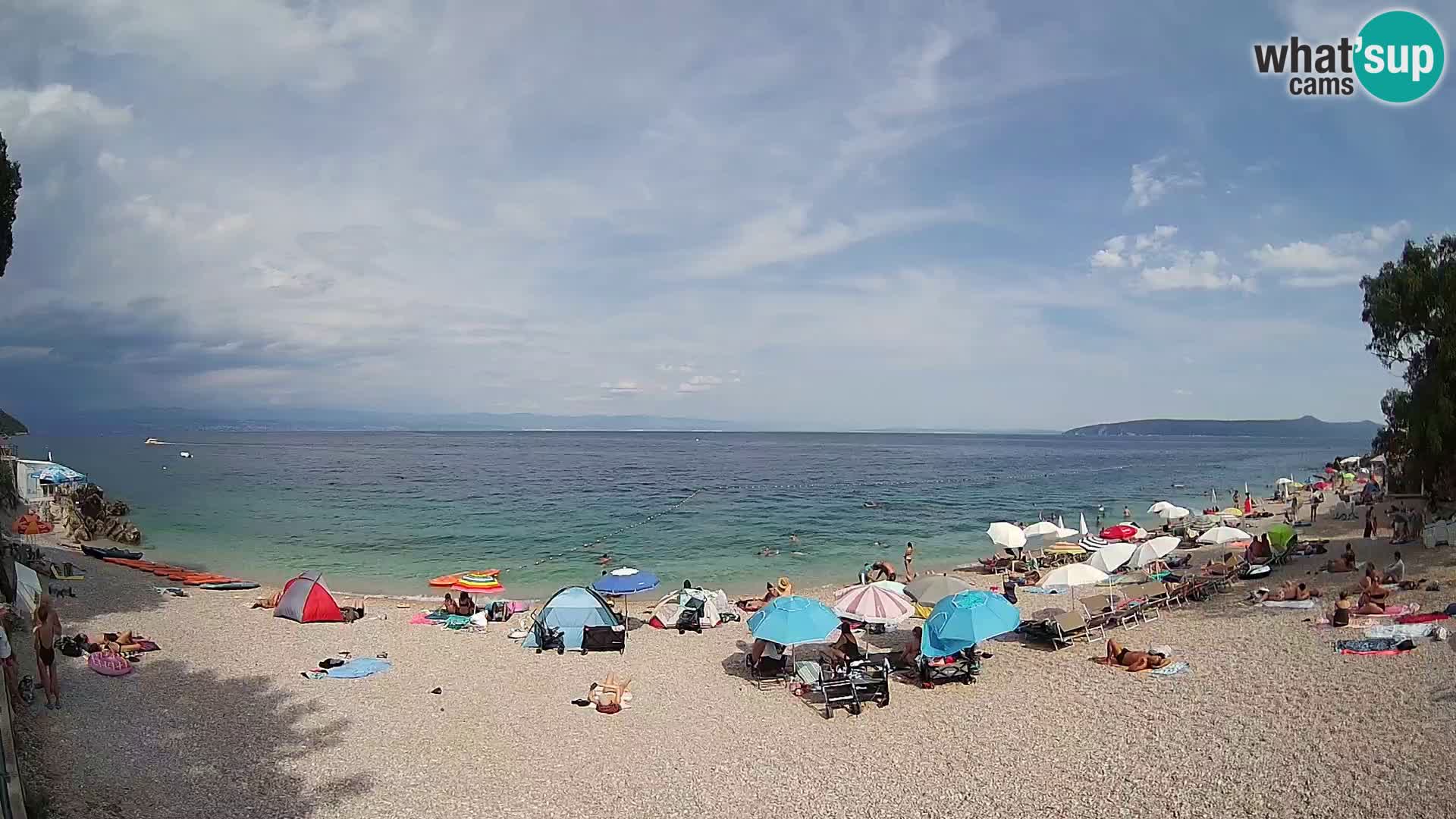 Livecam plage Sv. Ivan | Mošćenička Draga