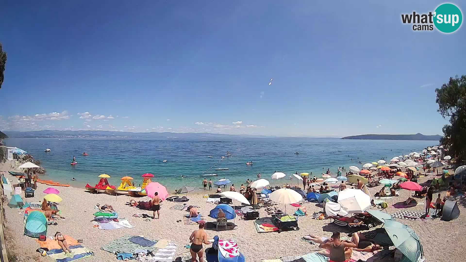Livecam plage Sv. Ivan | Mošćenička Draga