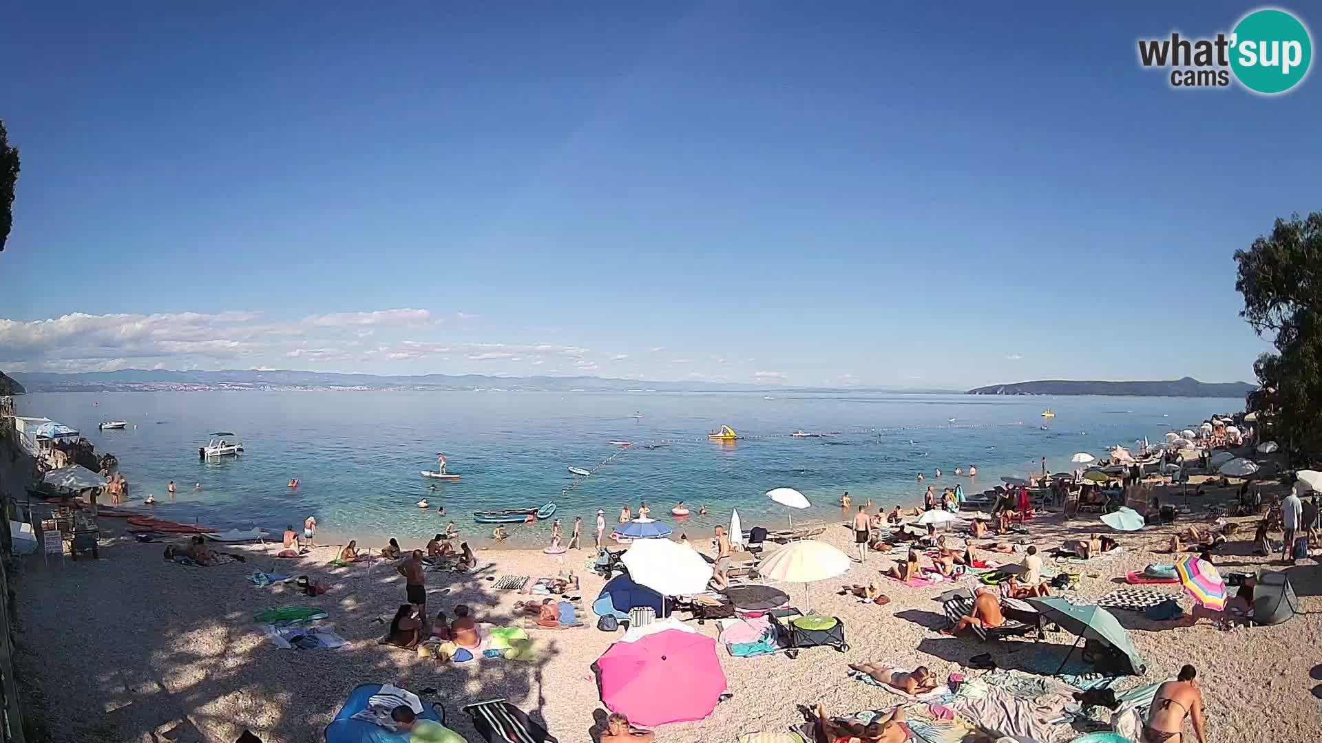 Webcam playa Sv. Ivan | Mošćenička Draga
