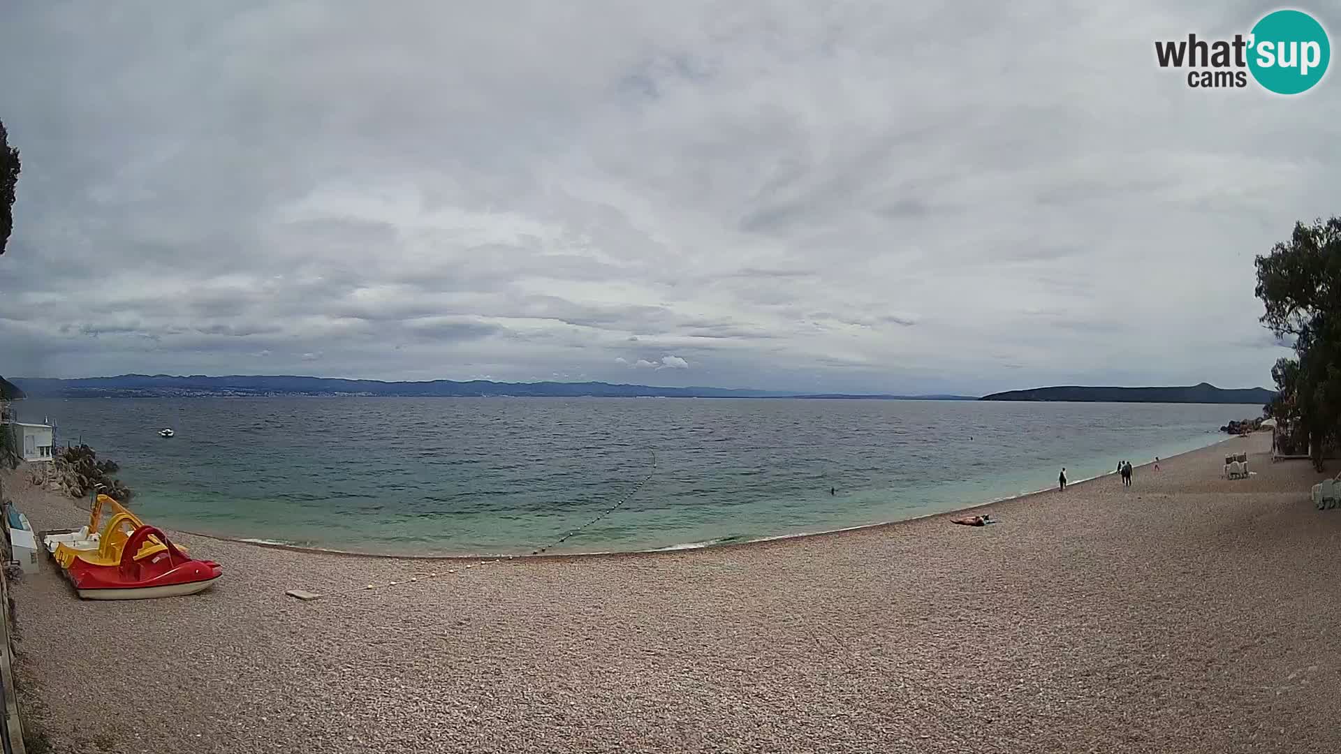 Webcam spiaggia Sv. Ivan | Draga di Moschiena