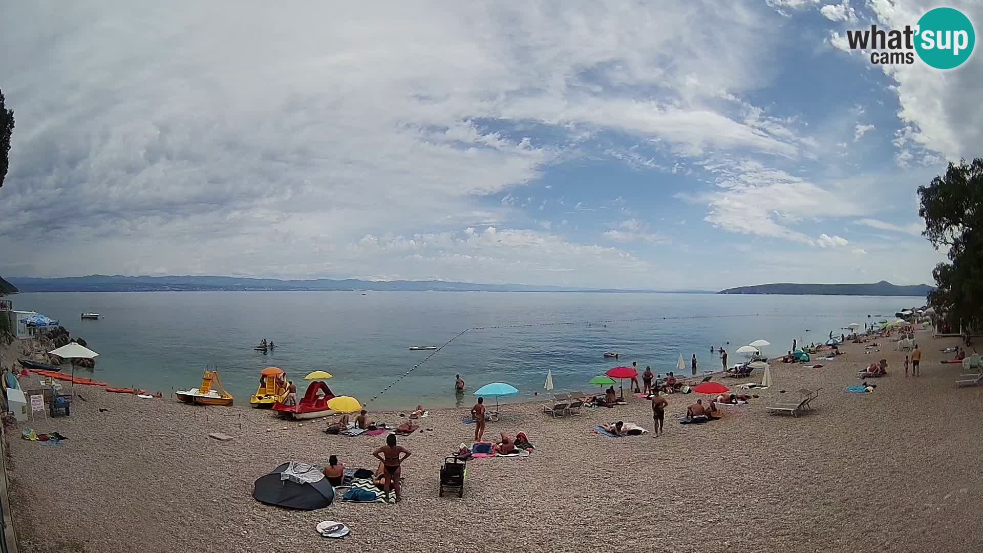 Webcam playa Sv. Ivan | Mošćenička Draga