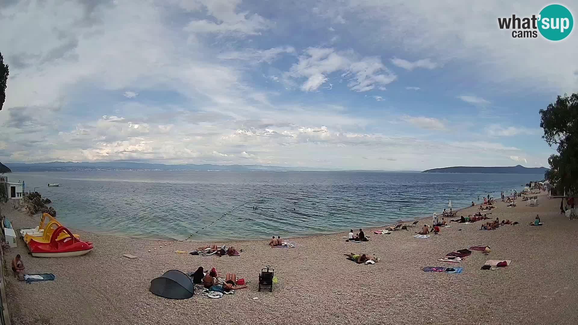 Webcam Sv. Ivan beach | Mošćenička Draga