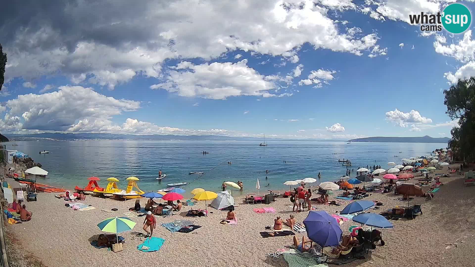 Livecam plage Sv. Ivan | Mošćenička Draga