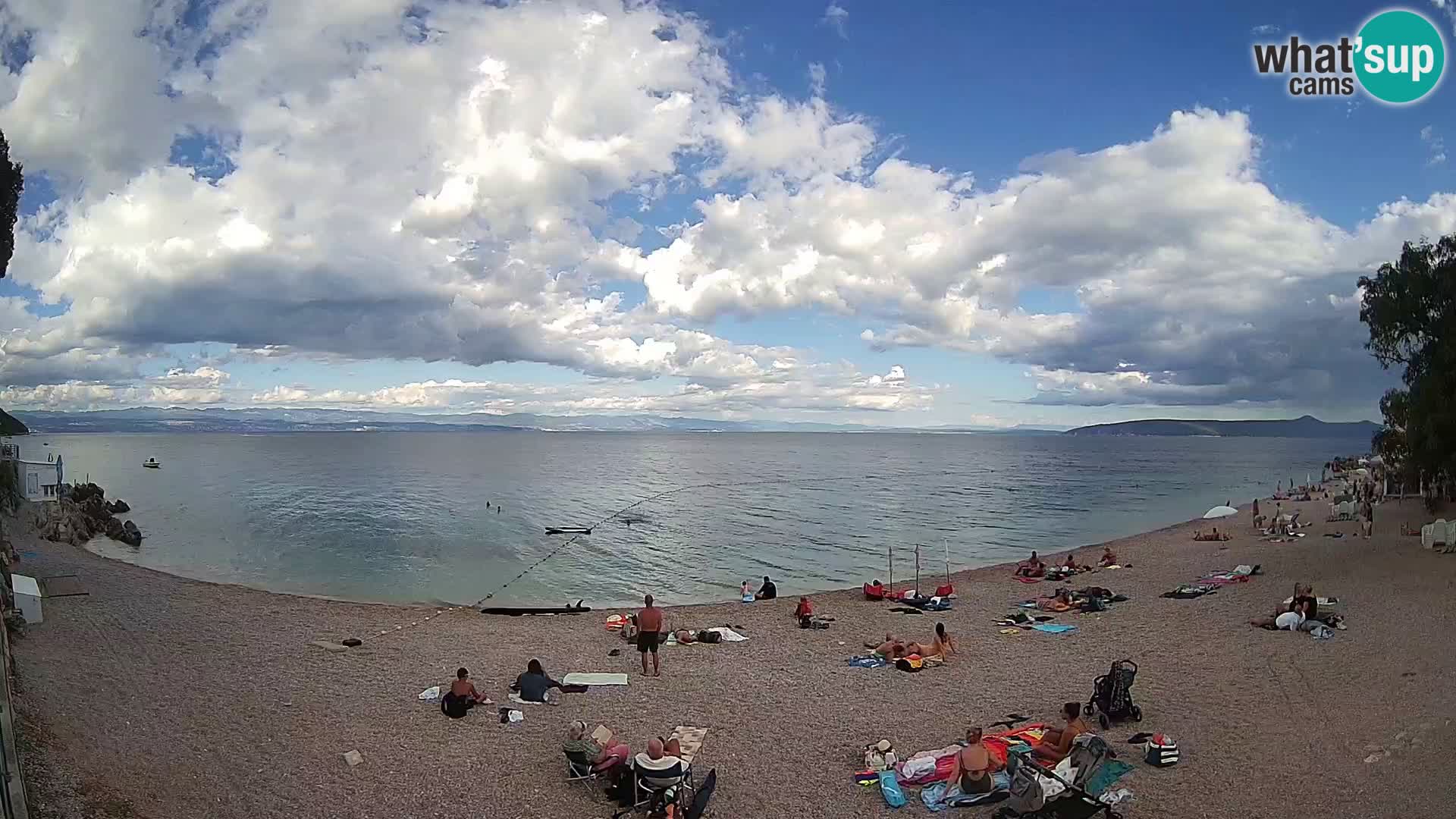 Livecam plage Sv. Ivan | Mošćenička Draga
