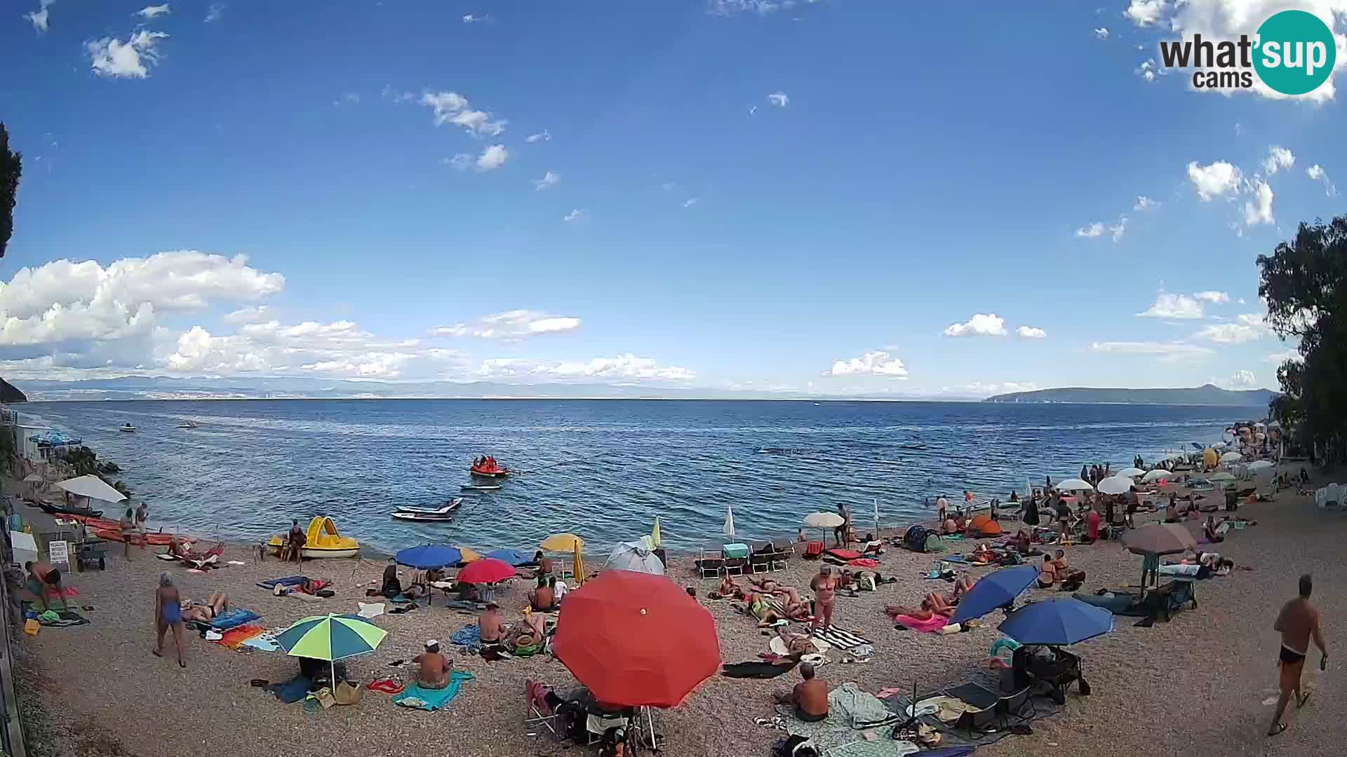 Webcam Sv. Ivan Strand | Mošćenička Draga