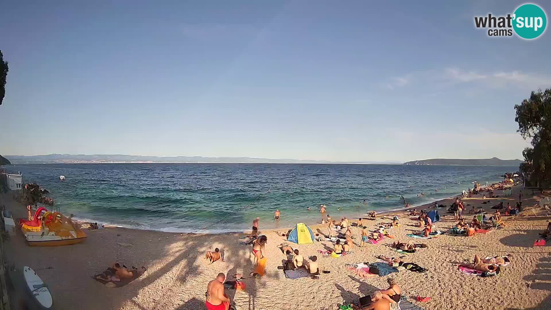 Webcam Sv. Ivan beach | Mošćenička Draga