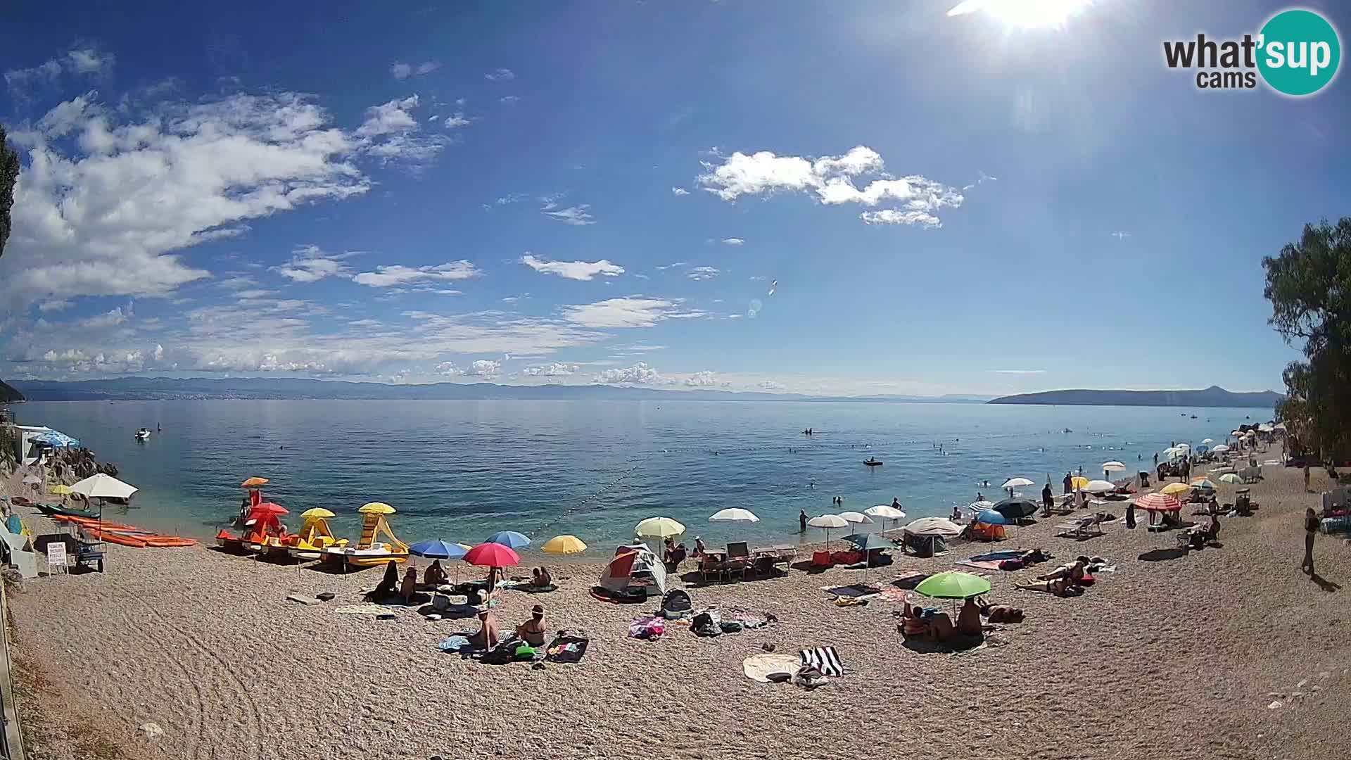 Webcam Sv. Ivan beach | Mošćenička Draga