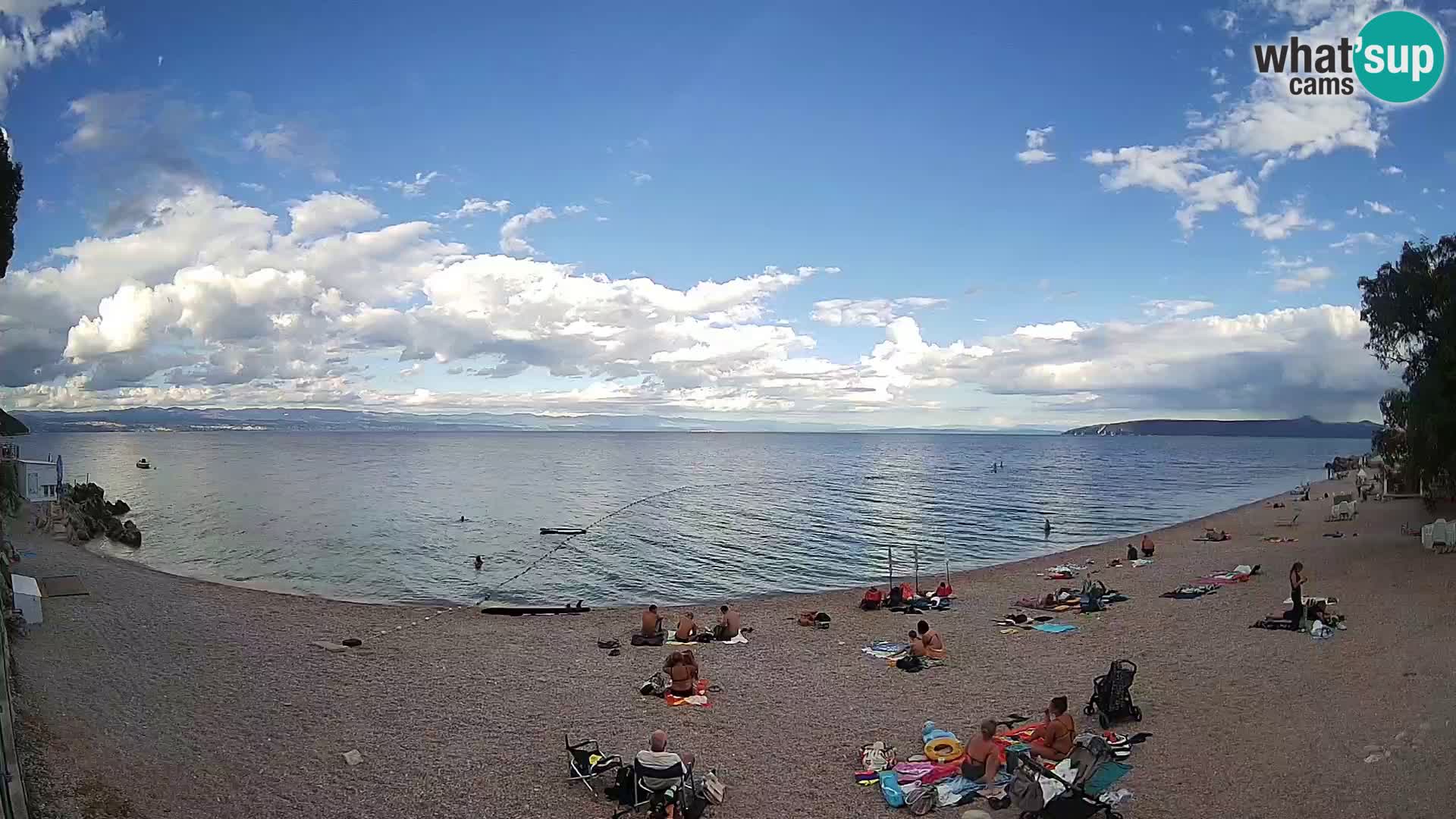 Webcam Sv. Ivan beach | Mošćenička Draga