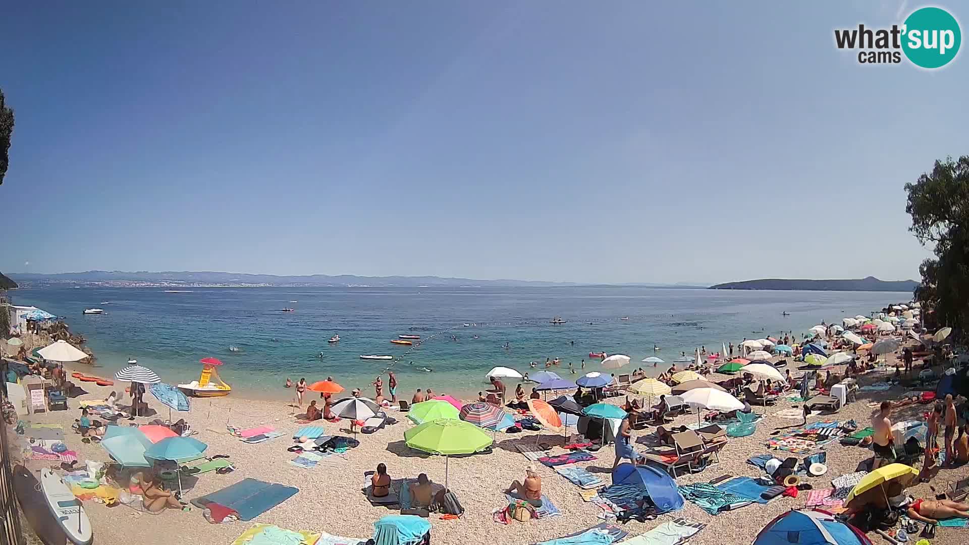 Spletna kamera plaža Sv. Ivan | Mošćenička Draga
