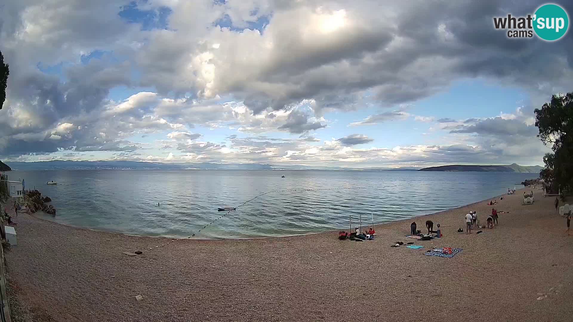 Webcam Sv. Ivan beach | Mošćenička Draga