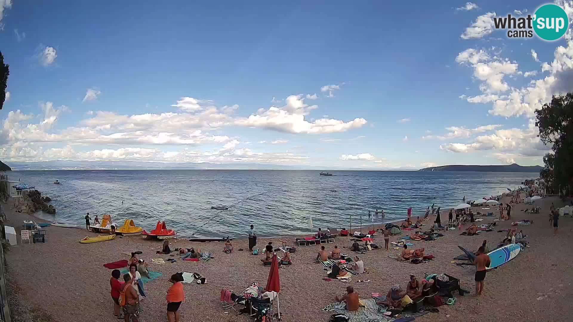 Webcam Sv. Ivan beach | Mošćenička Draga