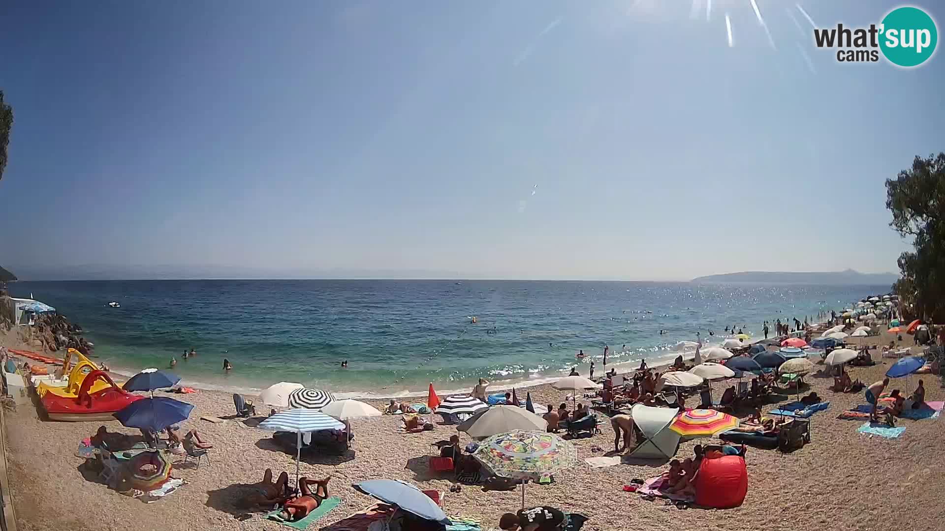 Spletna kamera plaža Sv. Ivan | Mošćenička Draga