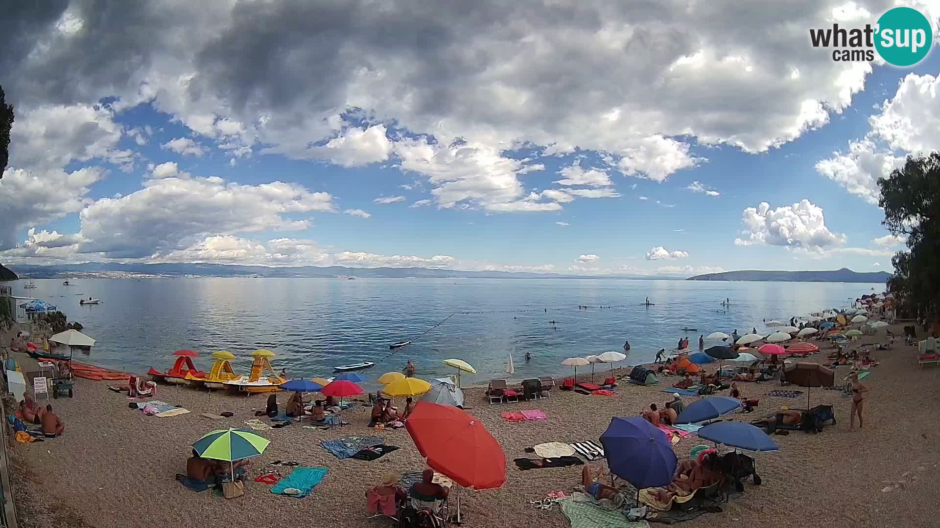 Webcam spiaggia Sv. Ivan | Draga di Moschiena