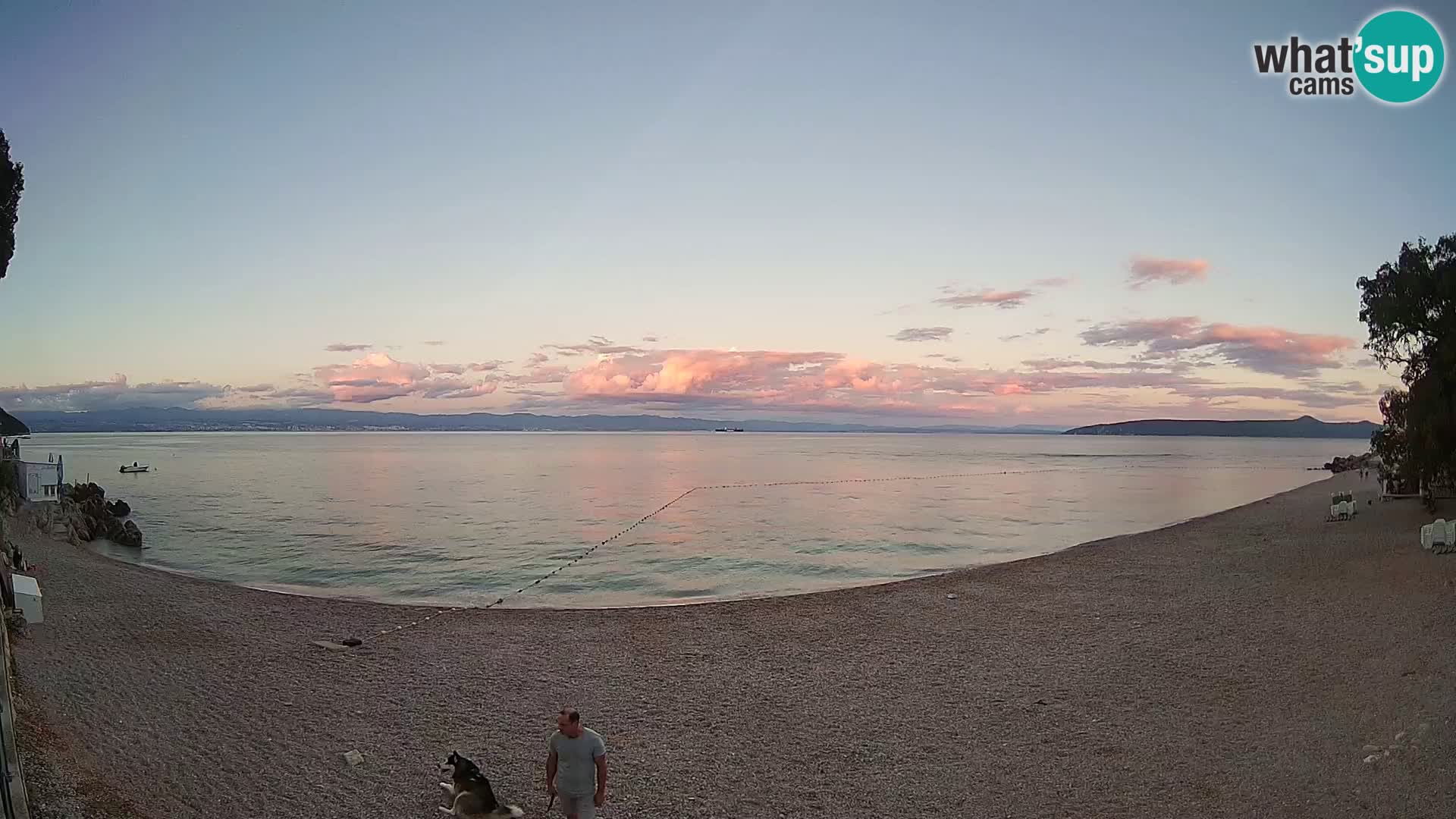 Webcam Sv. Ivan beach | Mošćenička Draga