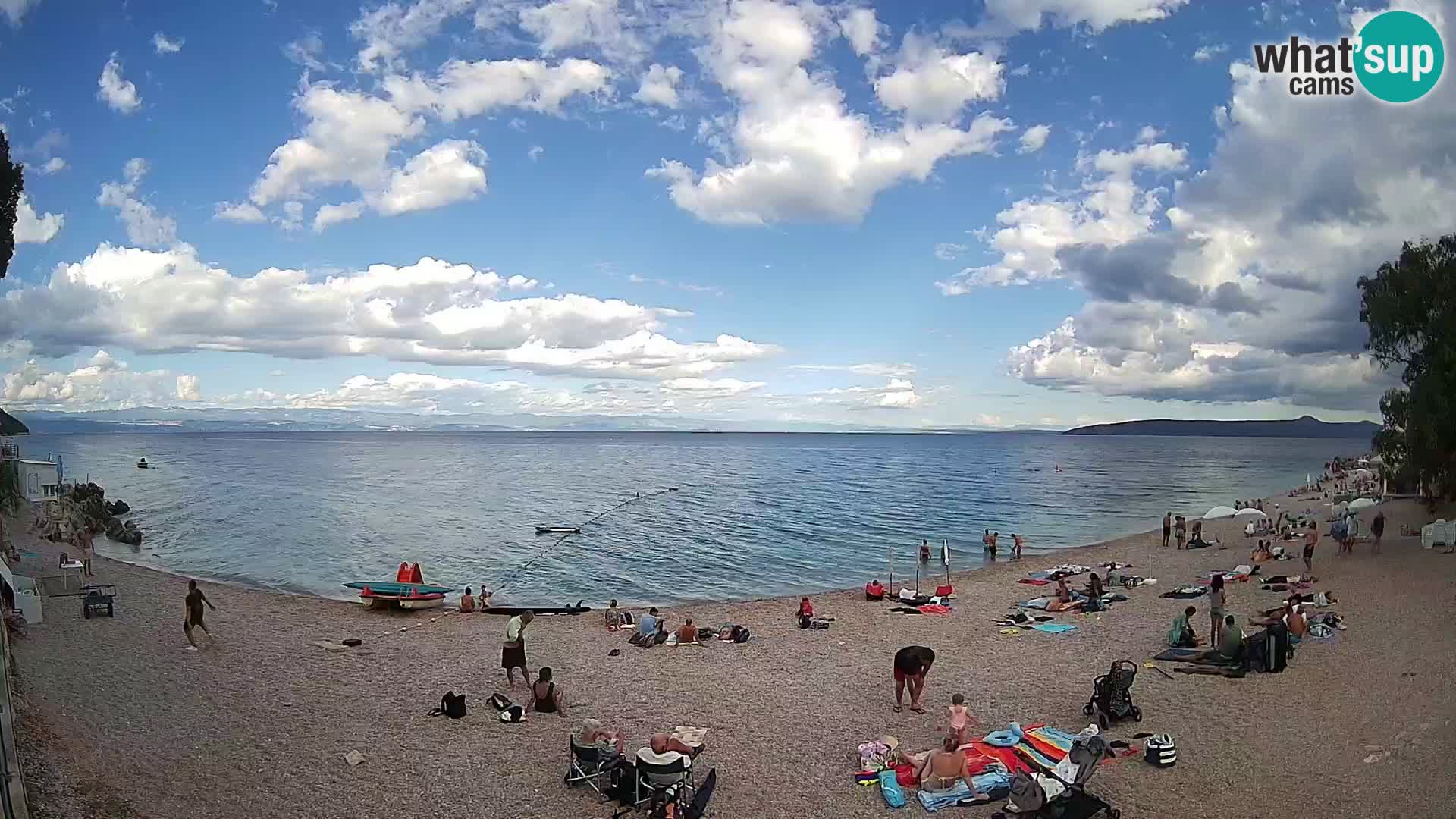 Webcam Sv. Ivan Strand | Mošćenička Draga