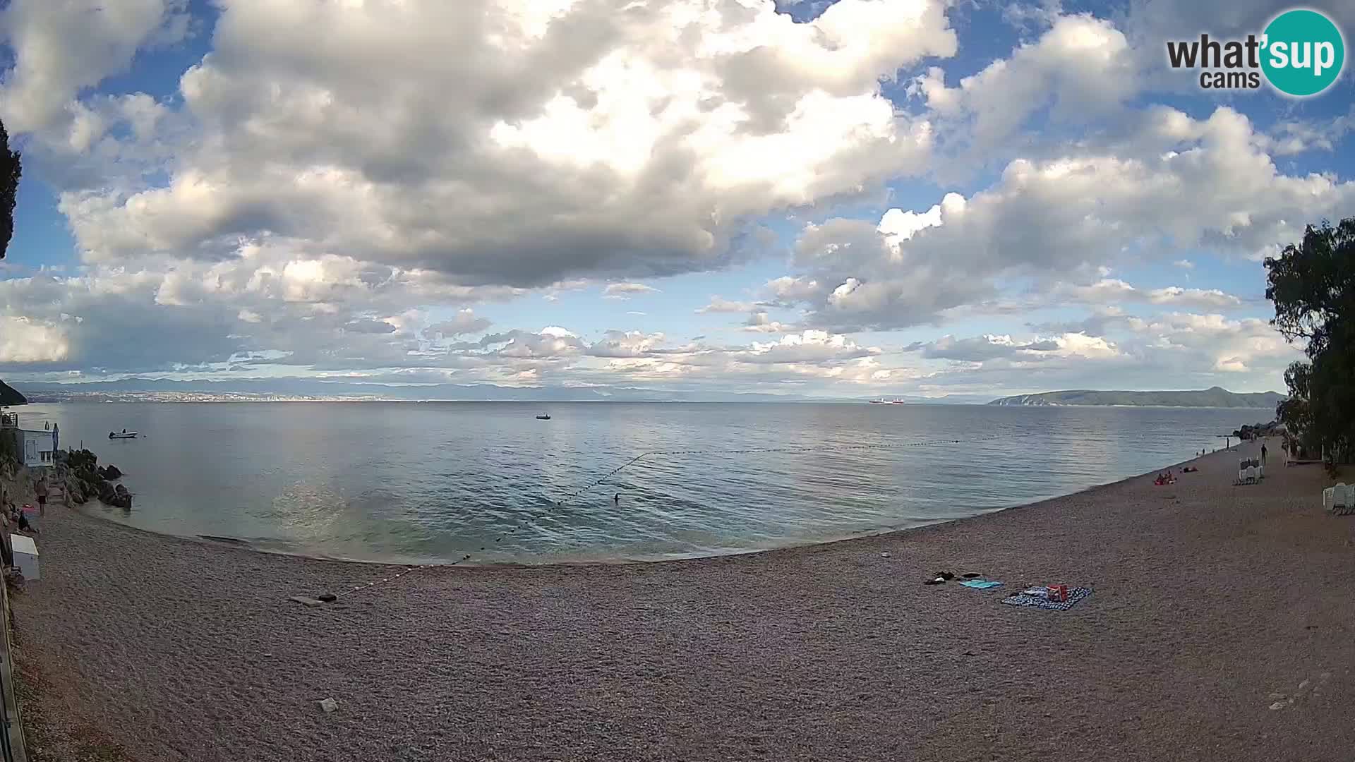 Spletna kamera plaža Sv. Ivan | Mošćenička Draga