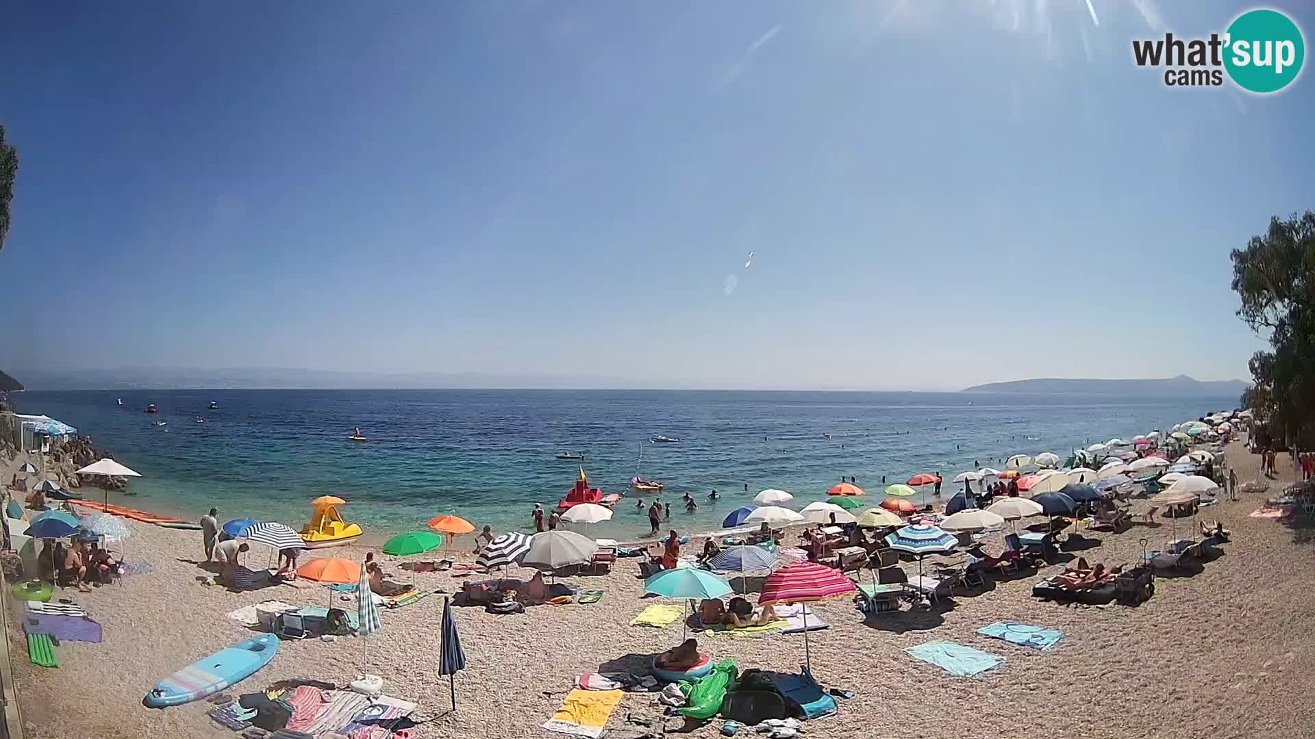 Spletna kamera plaža Sv. Ivan | Mošćenička Draga