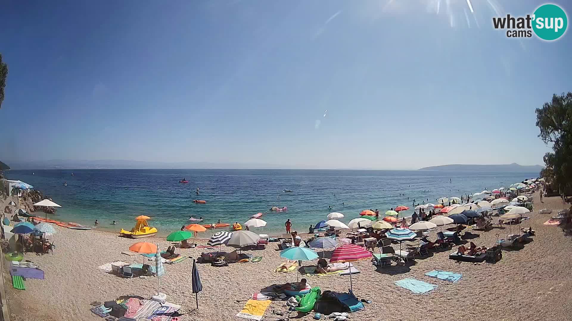 Spletna kamera plaža Sv. Ivan | Mošćenička Draga