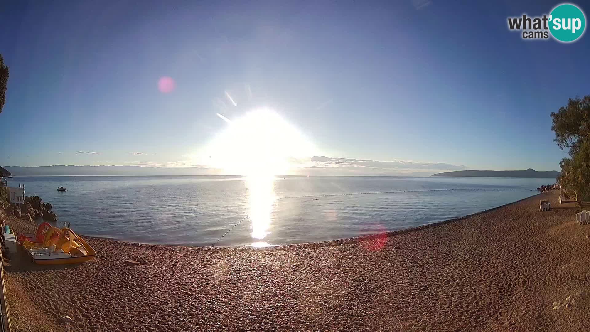 Webcam Sv. Ivan beach | Mošćenička Draga