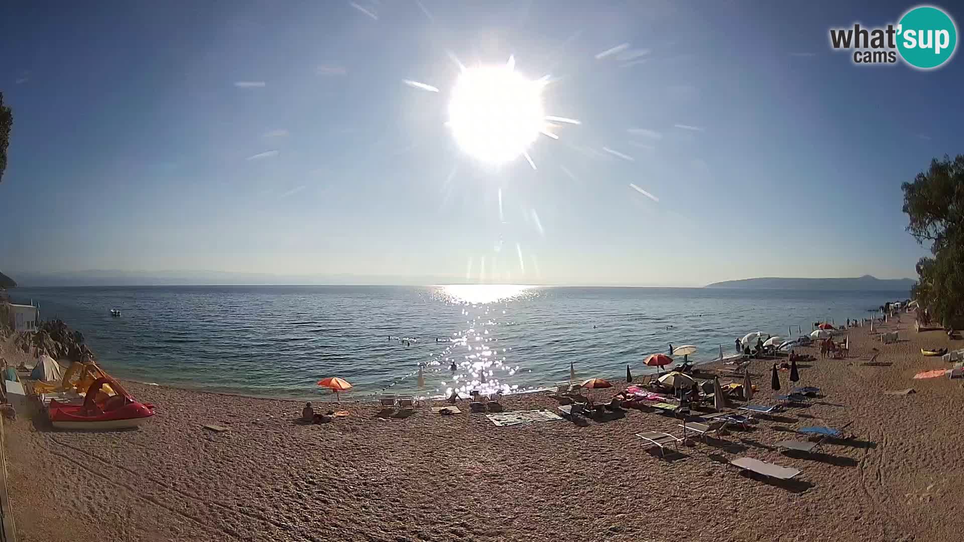 Livecam plage Sv. Ivan | Mošćenička Draga