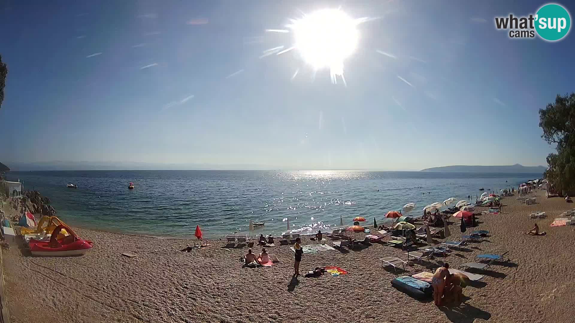 Web kamera plaža Sv. Ivan | Mošćenička Draga