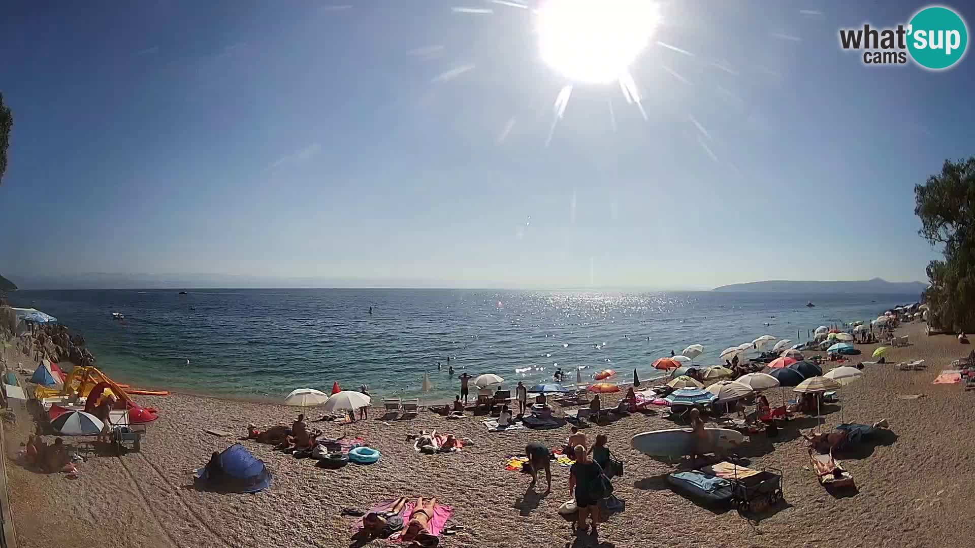 Livecam plage Sv. Ivan | Mošćenička Draga