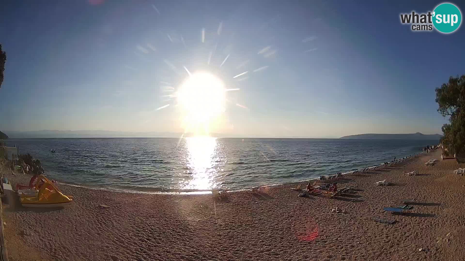 Webcam playa Sv. Ivan | Mošćenička Draga