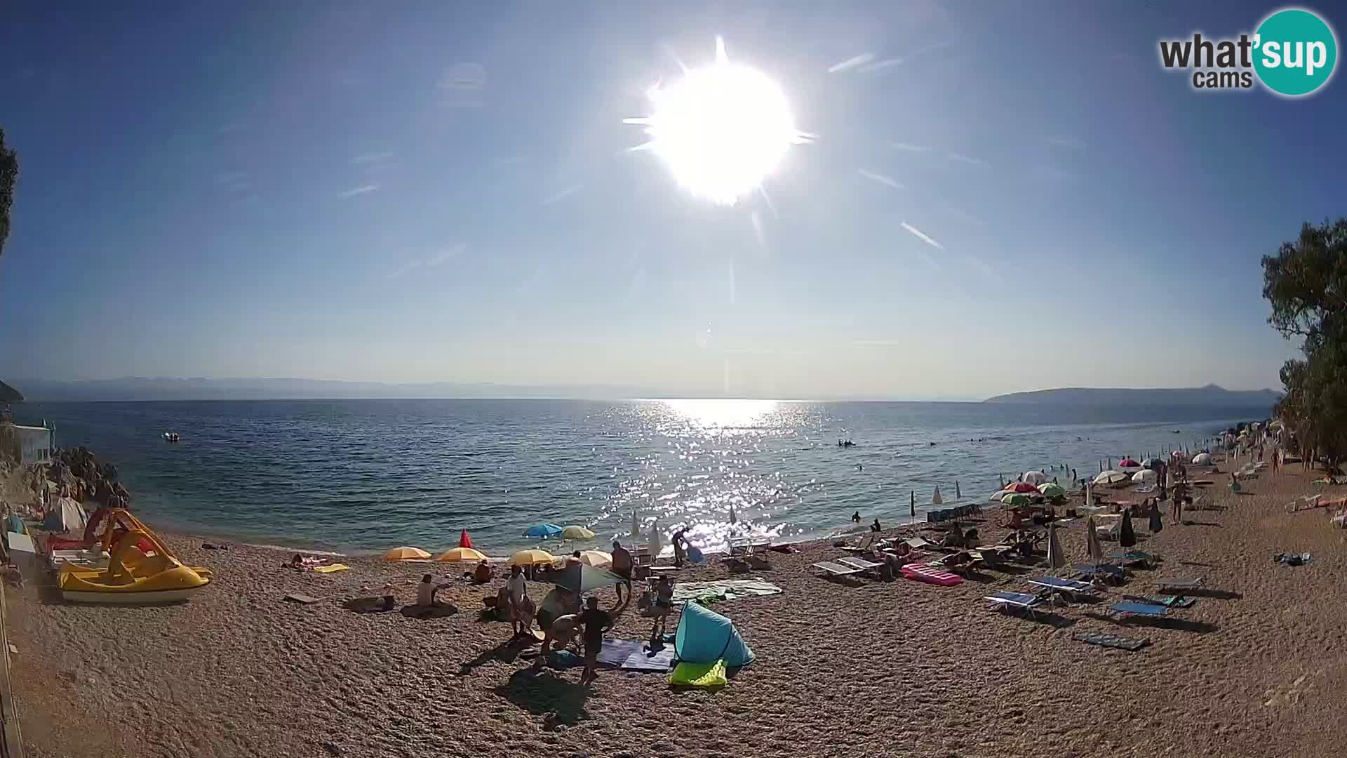 Webcam playa Sv. Ivan | Mošćenička Draga