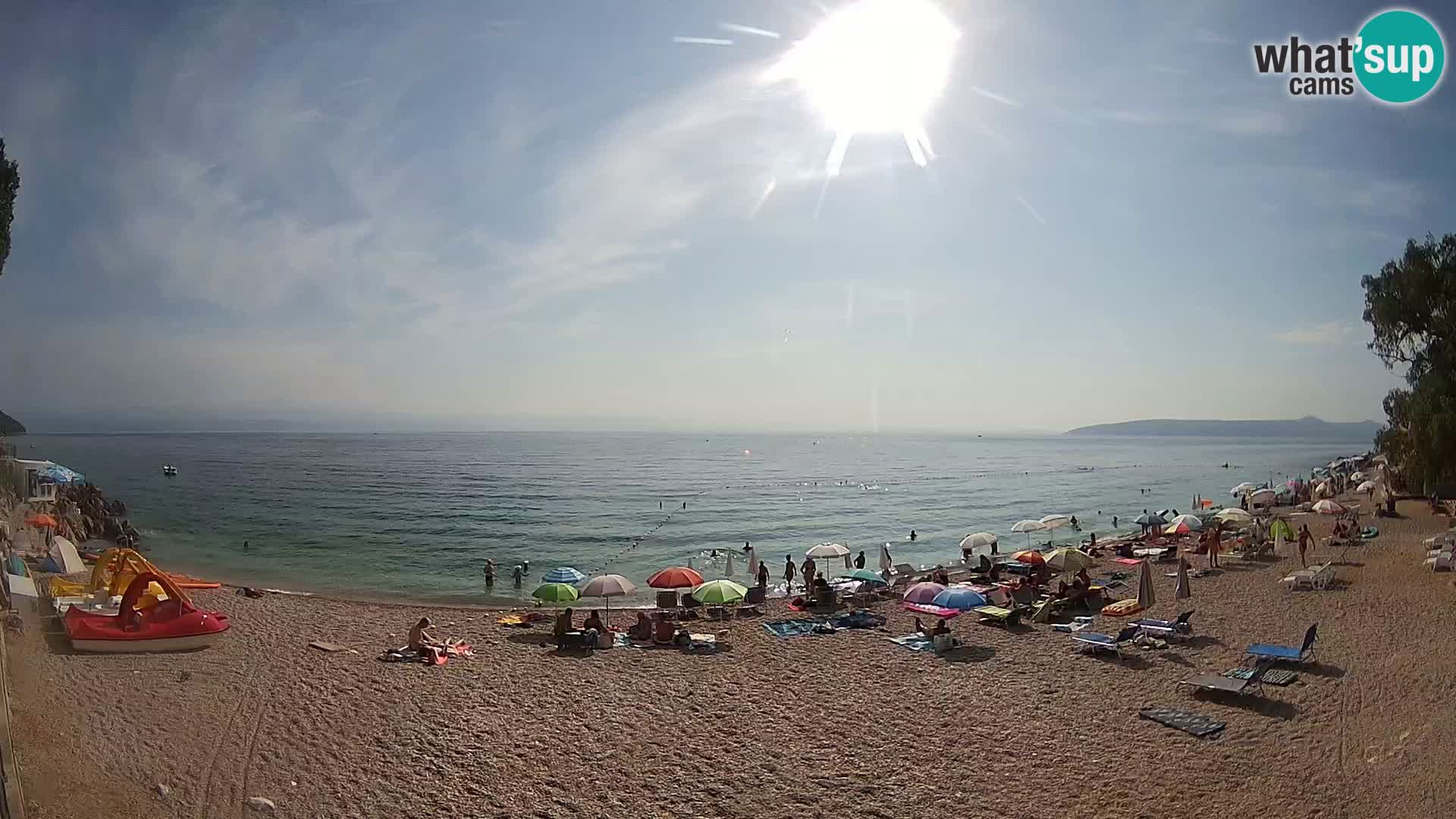 Webcam Sv. Ivan beach | Mošćenička Draga