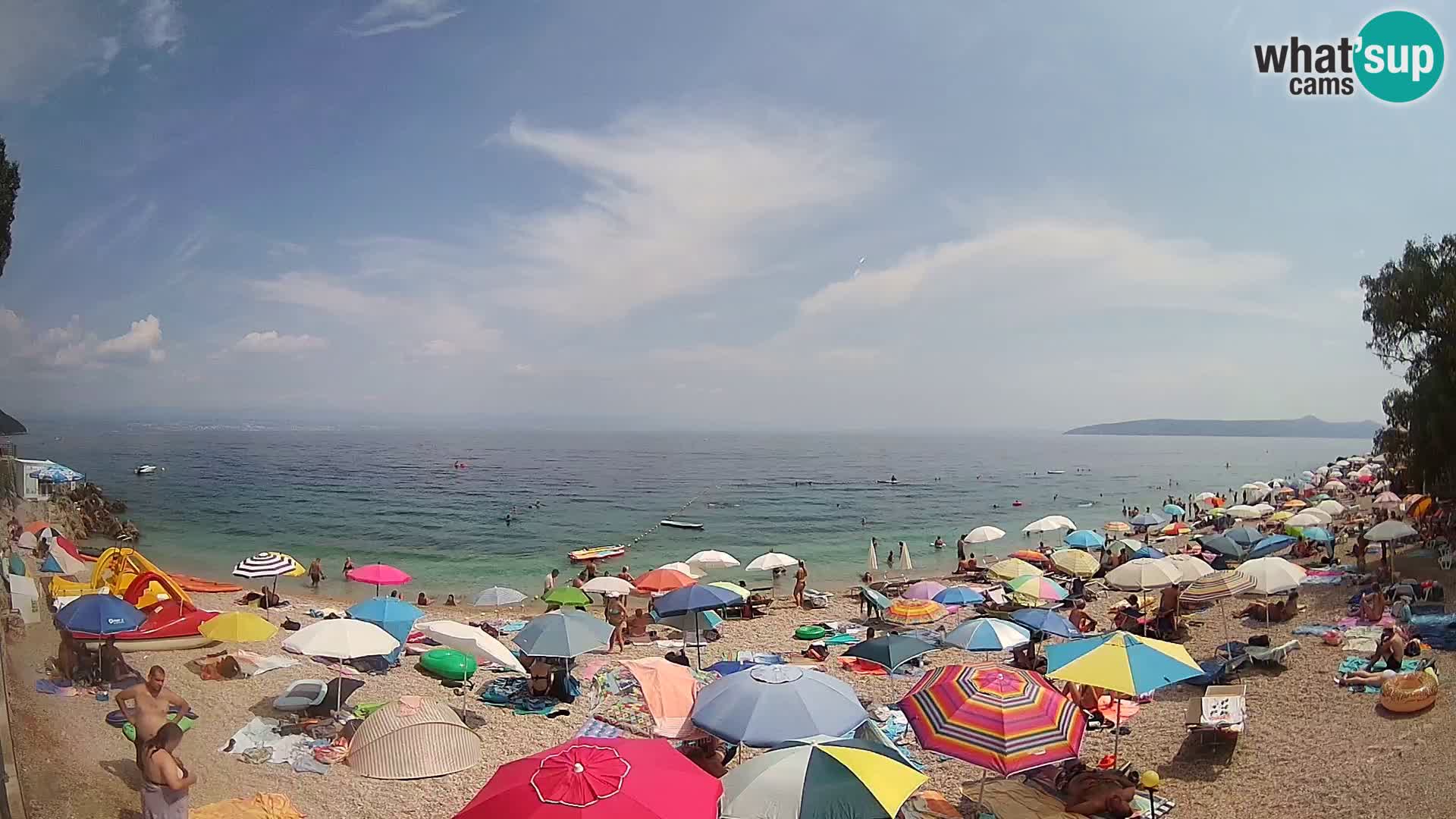 Webcam spiaggia Sv. Ivan | Draga di Moschiena