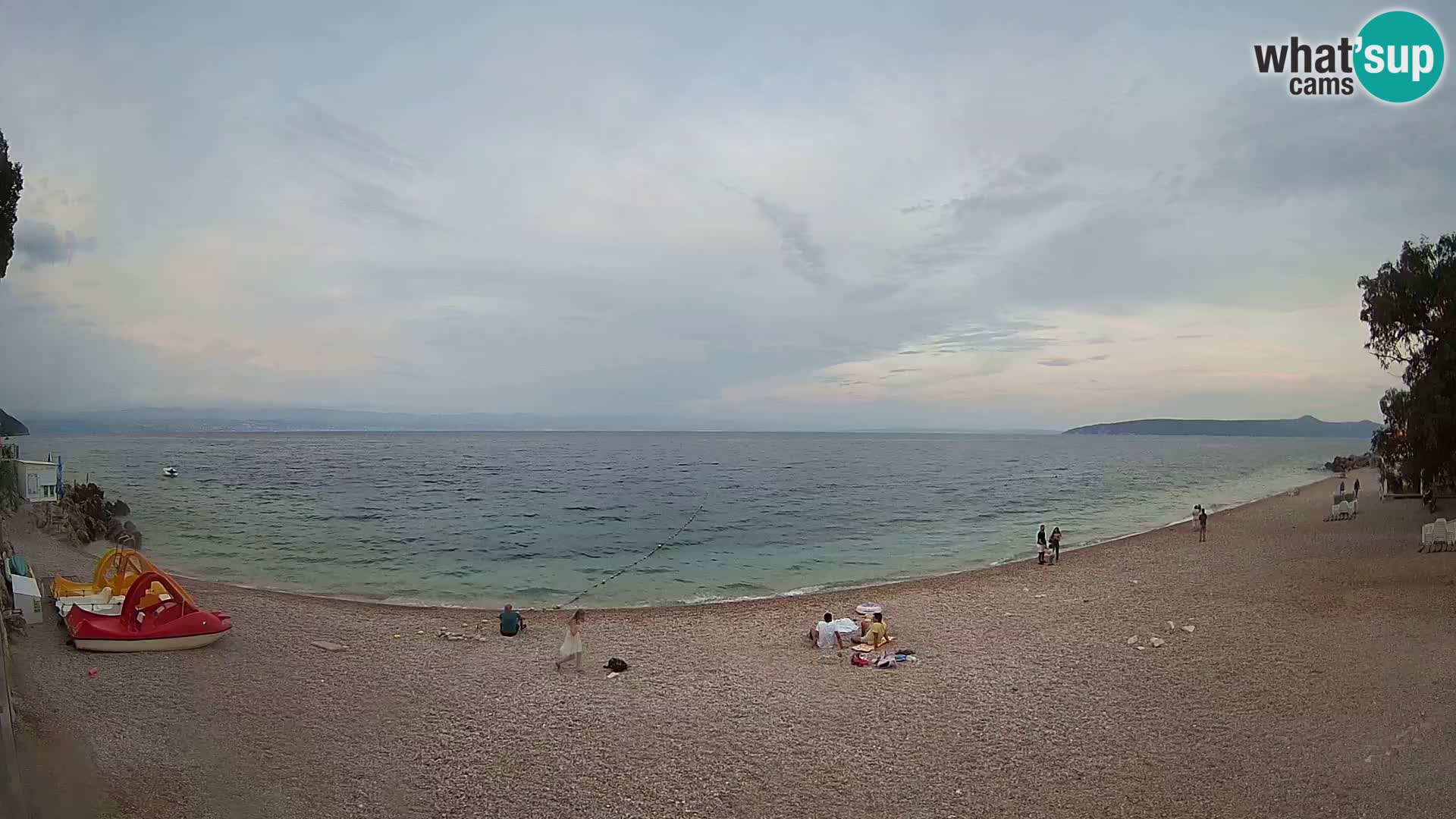 Spletna kamera plaža Sv. Ivan | Mošćenička Draga