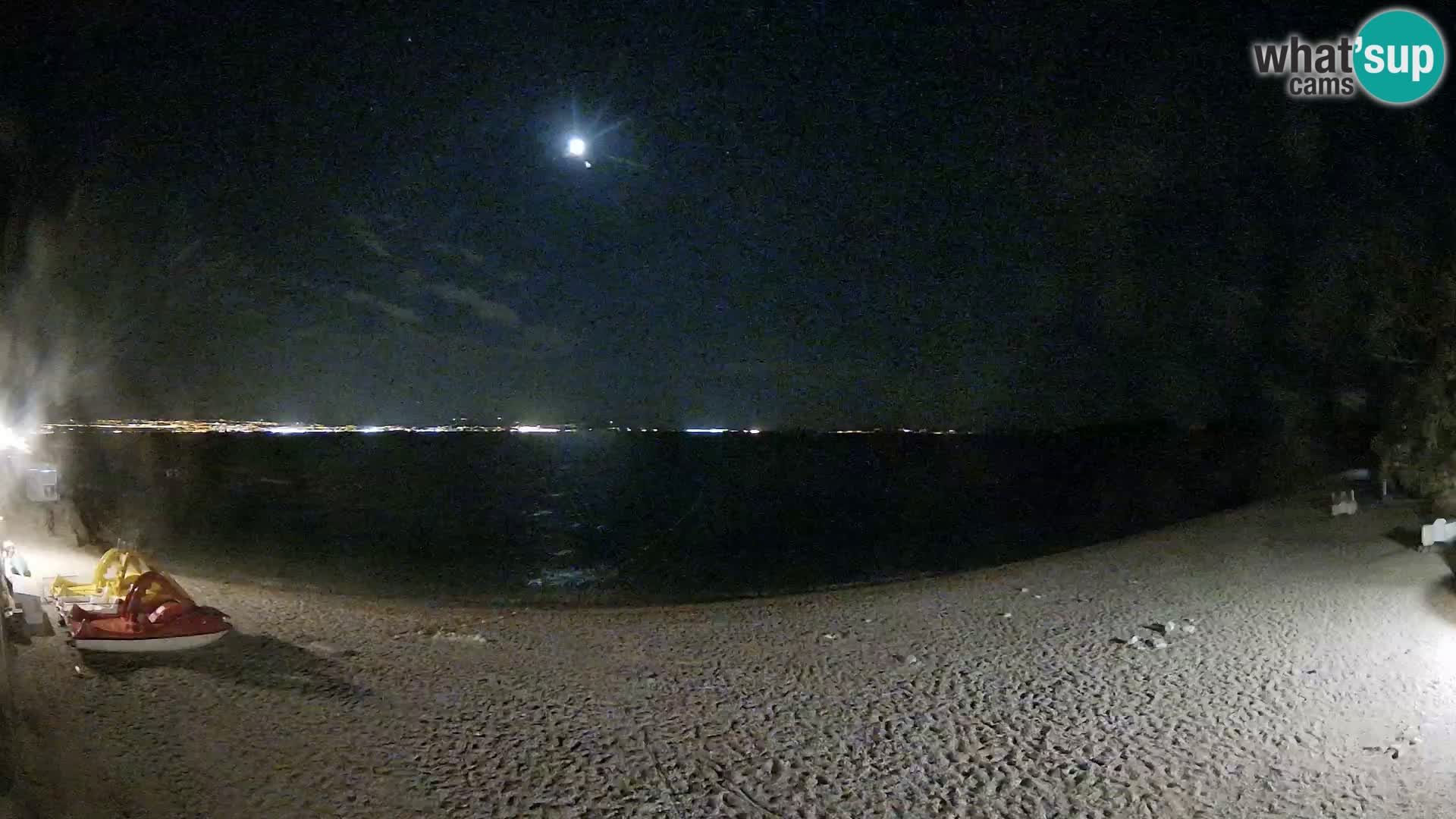 Webcam spiaggia Sv. Ivan | Draga di Moschiena