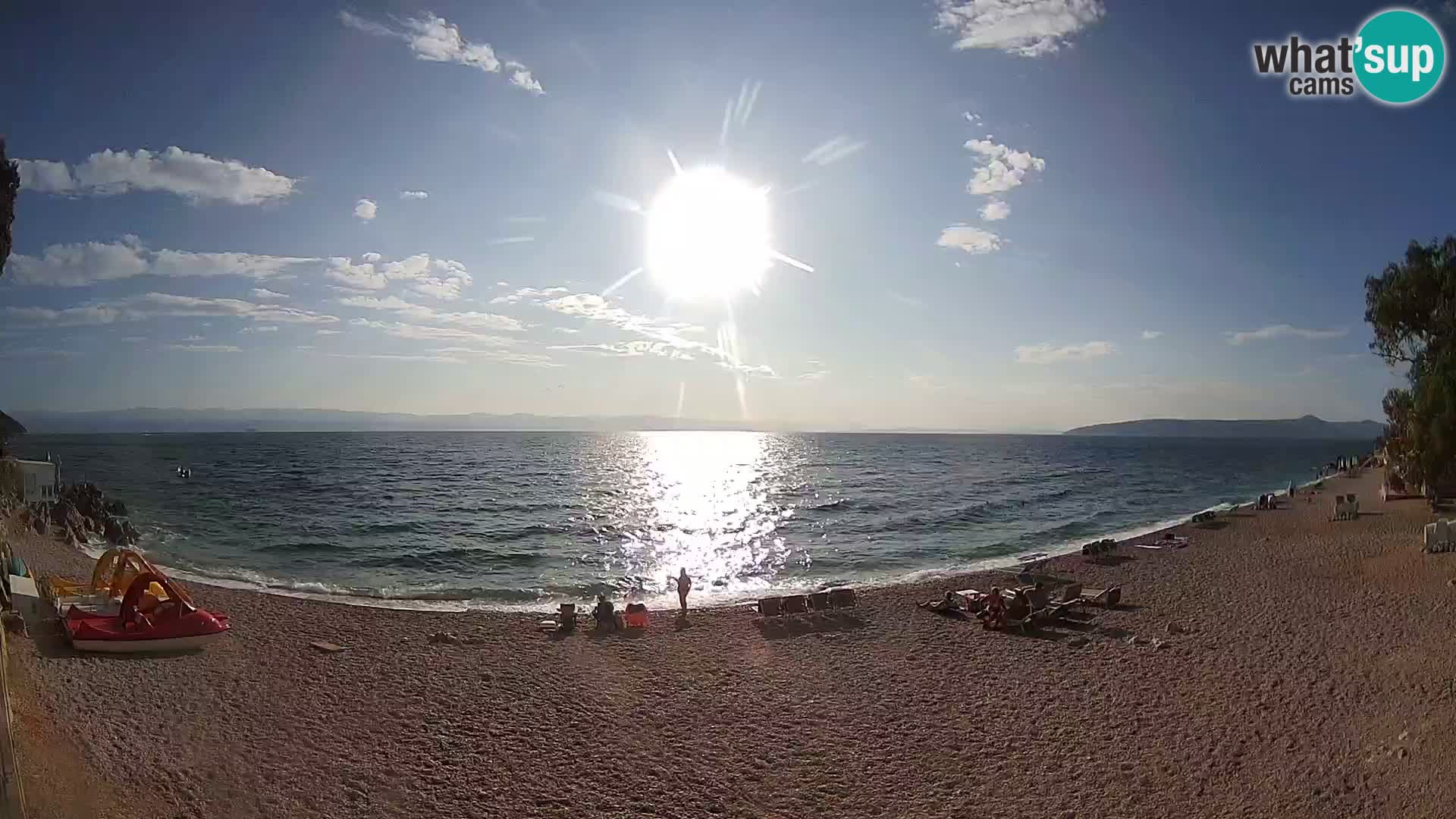 Spletna kamera plaža Sv. Ivan | Mošćenička Draga