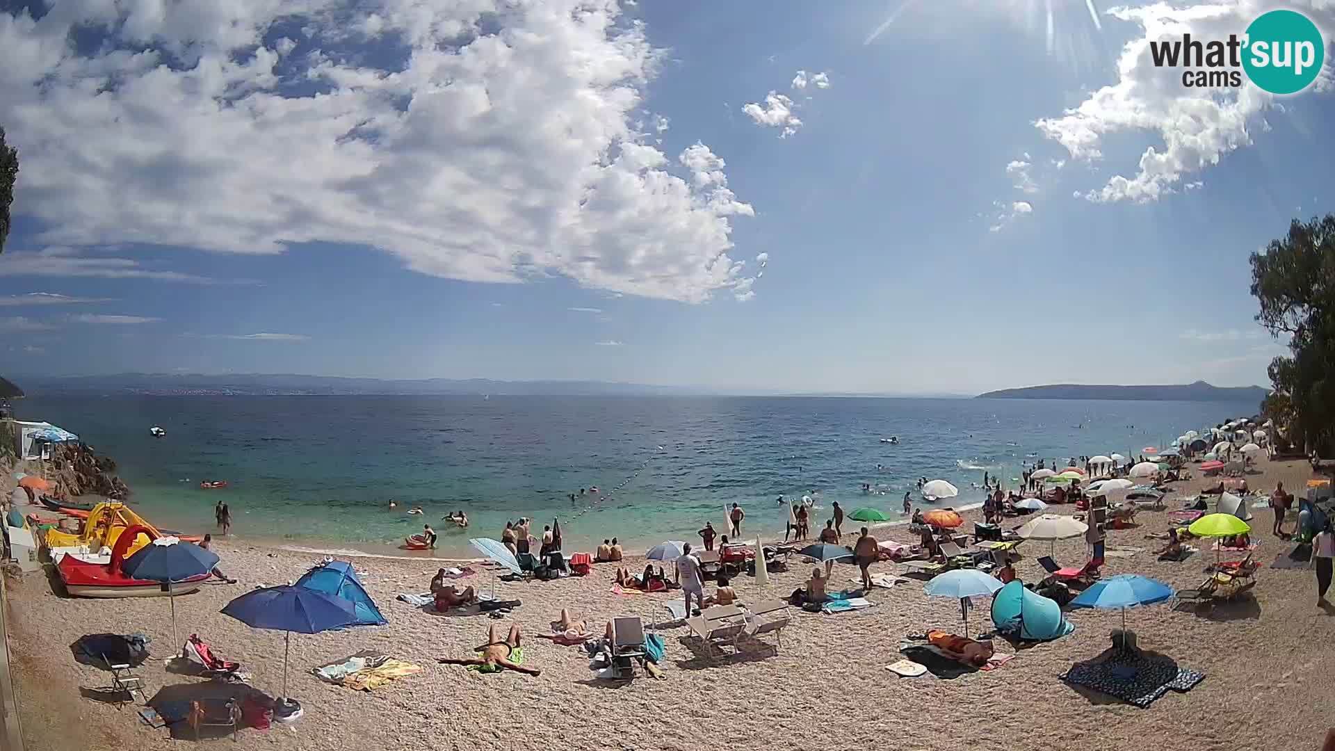 Webcam Sv. Ivan beach | Mošćenička Draga