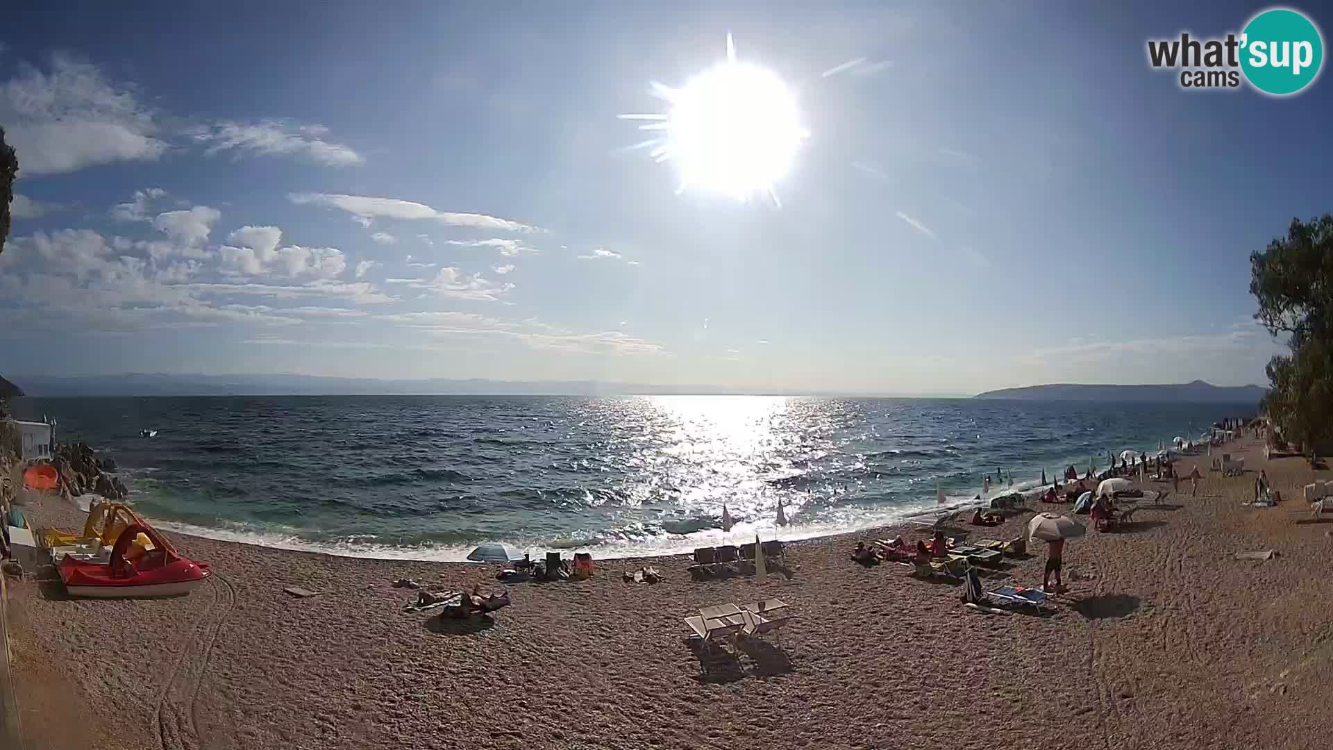 Webcam Sv. Ivan beach | Mošćenička Draga