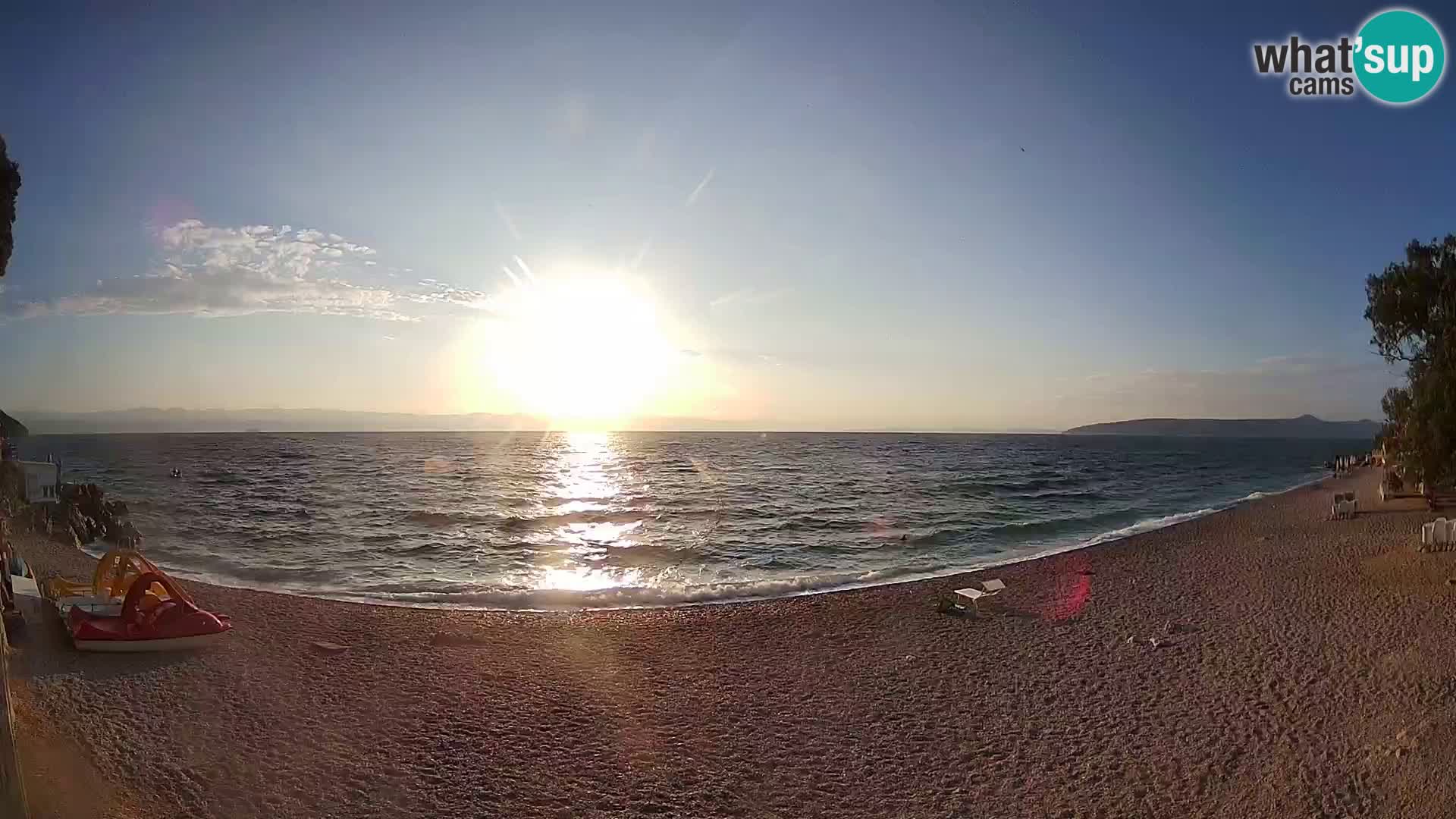 Webcam spiaggia Sv. Ivan | Draga di Moschiena